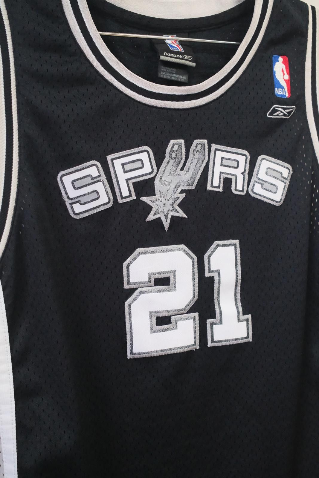 Reebok Reebok San Antonio Spurs Duncan #21 Away Basketball Jersey Size ONE SIZE - 4 Thumbnail