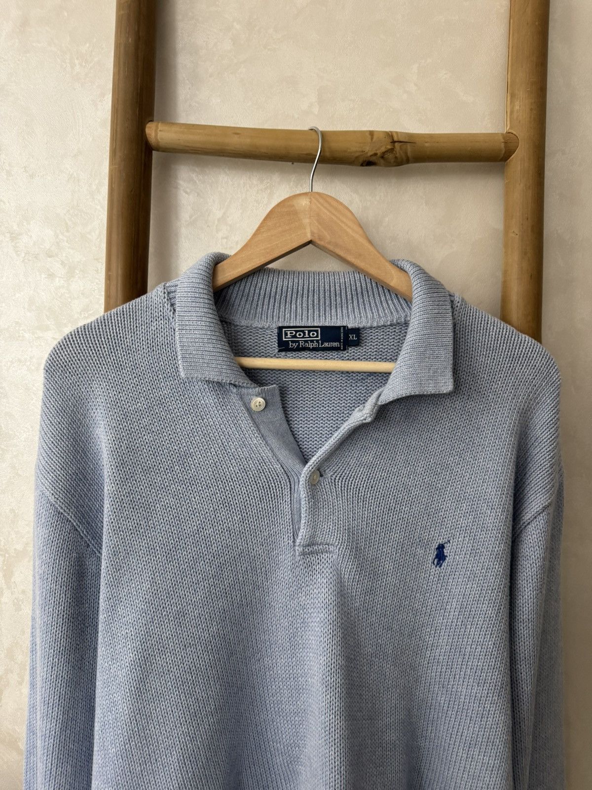 Polo Ralph Lauren × Ralph Lauren × Vintage Polo Ralph Lauren Vintage Cropp Knit Size XL / US 12-14 / IT 48-50 - 8 Thumbnail