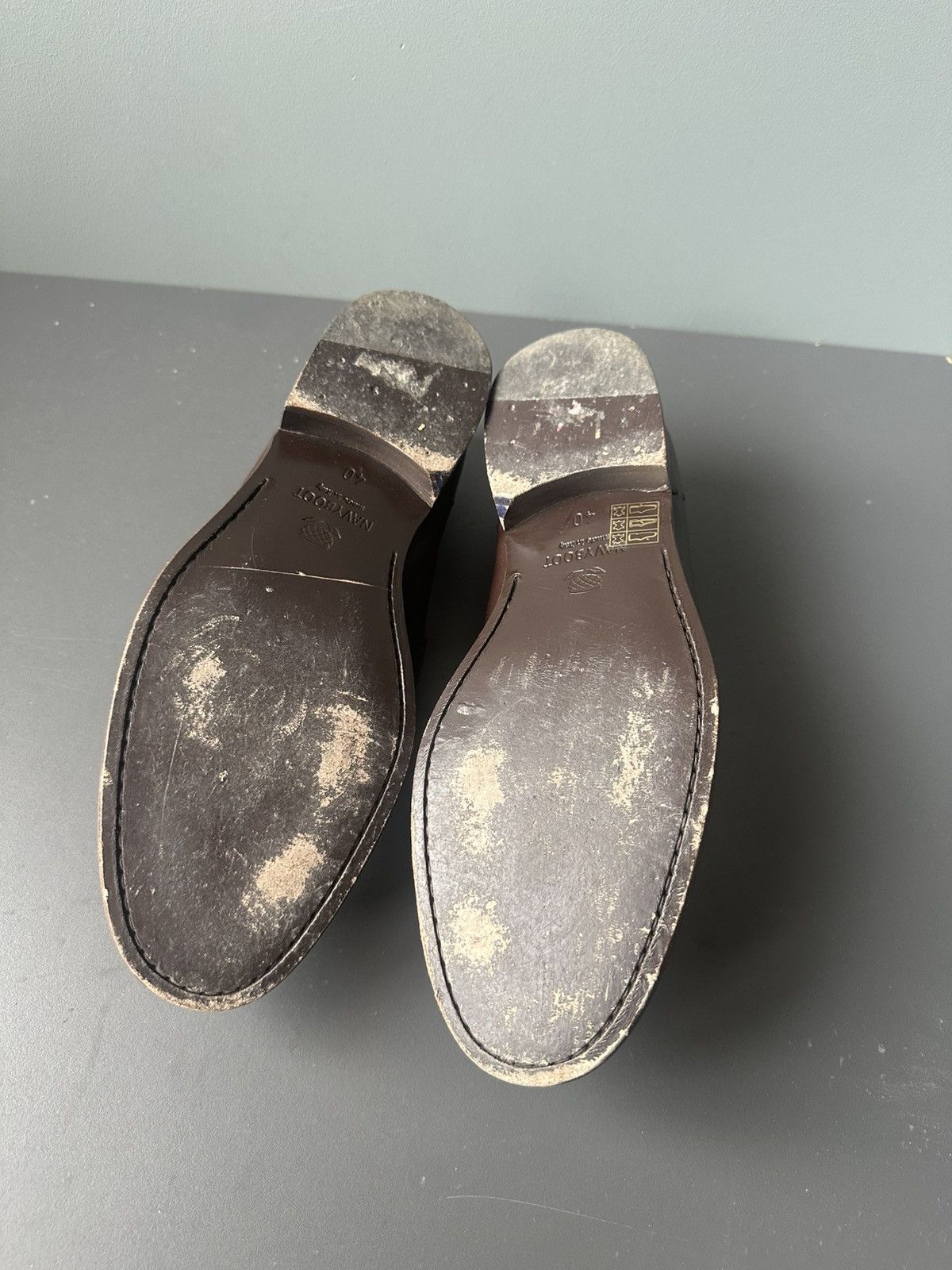 NAVYBOOT Navyboot Leather Loafers Size 40 Size US 7 / EU 40 - 4 Thumbnail