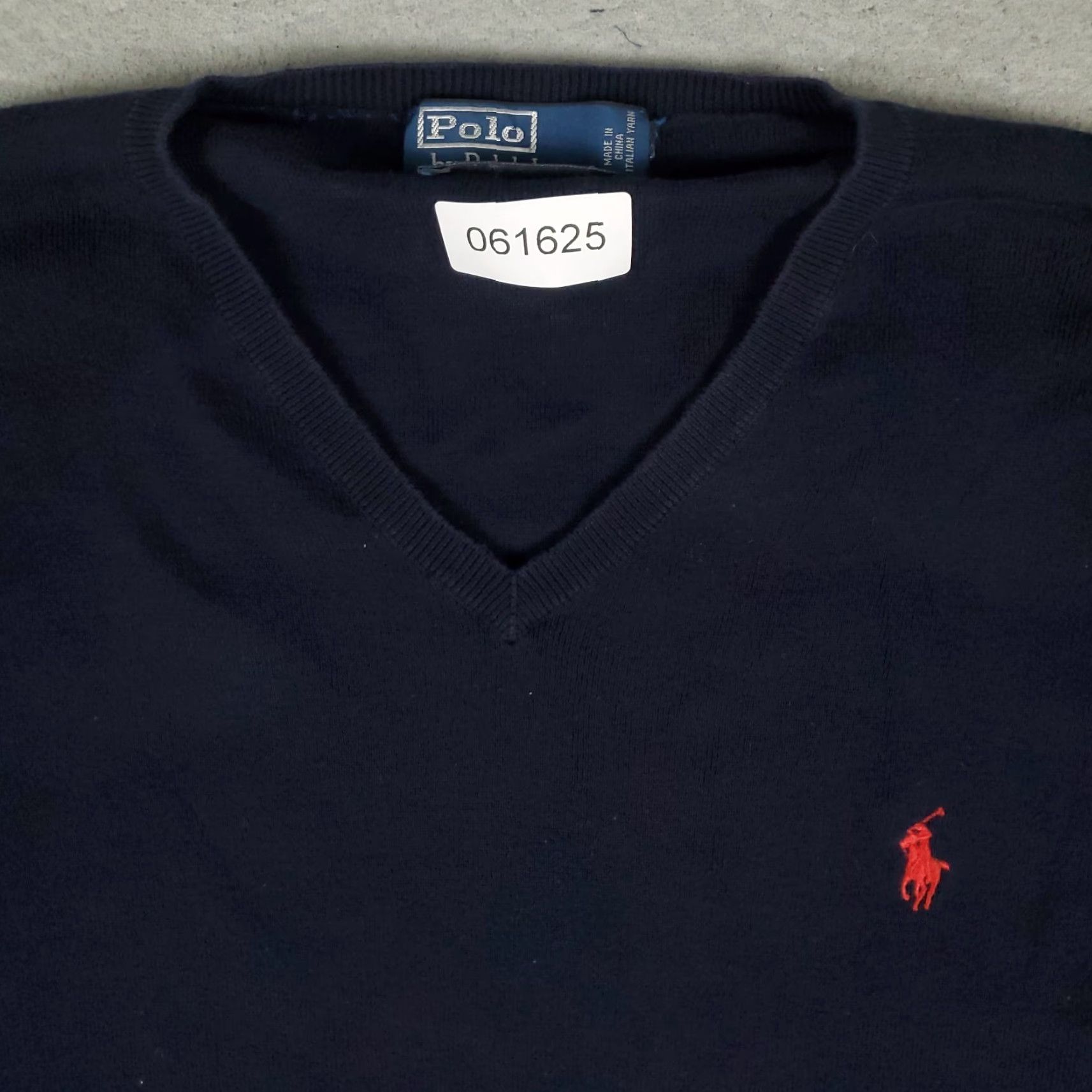 Ralph Lauren VINTAGE Ralph Lauren Sweater Men 2XL Blue Cotton Crew Neck Pullover Knit Casual Size US XXL / EU 58 / 5 - 2 Thumbnail