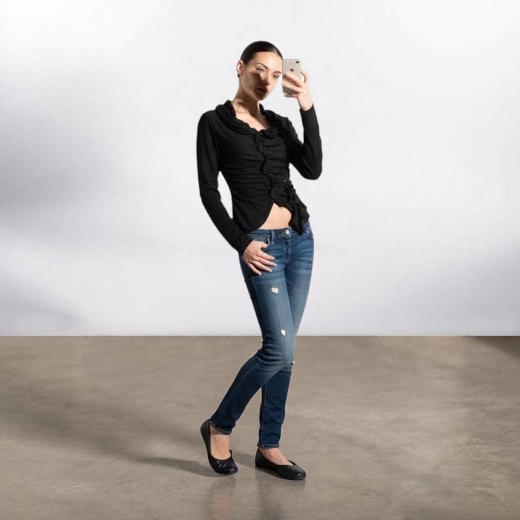 Other The Draped Button Up Top Size ONE SIZE - 1 Thumbnail