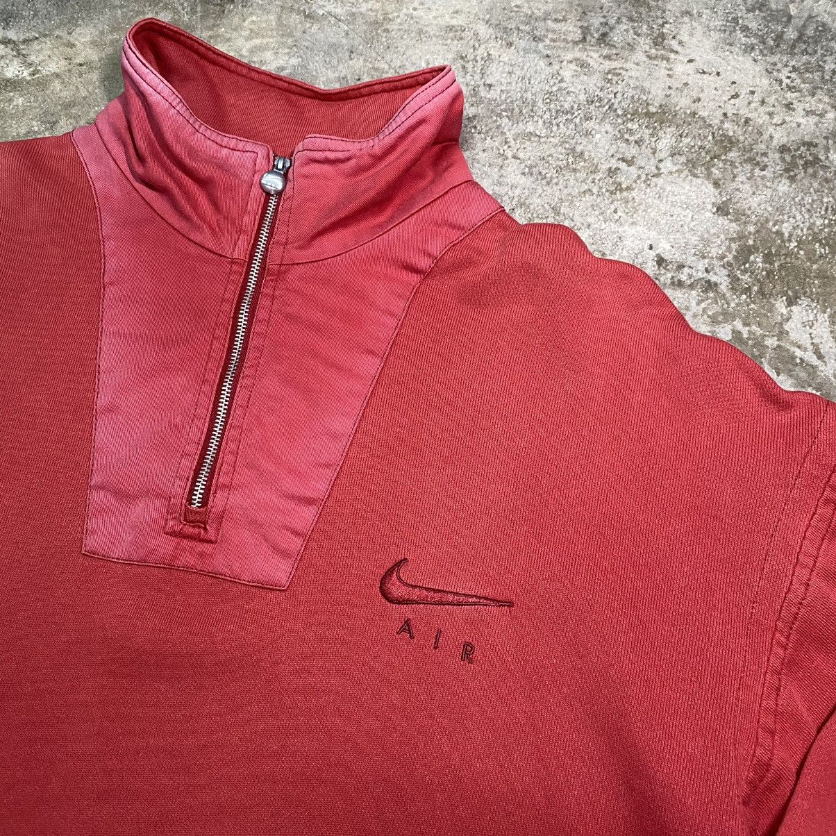 Nike × Vintage VINTAGE NIKE AIR HALF ZIPPER SWEATSHIRT Size US M / EU 48-50 / 2 - 3 Thumbnail