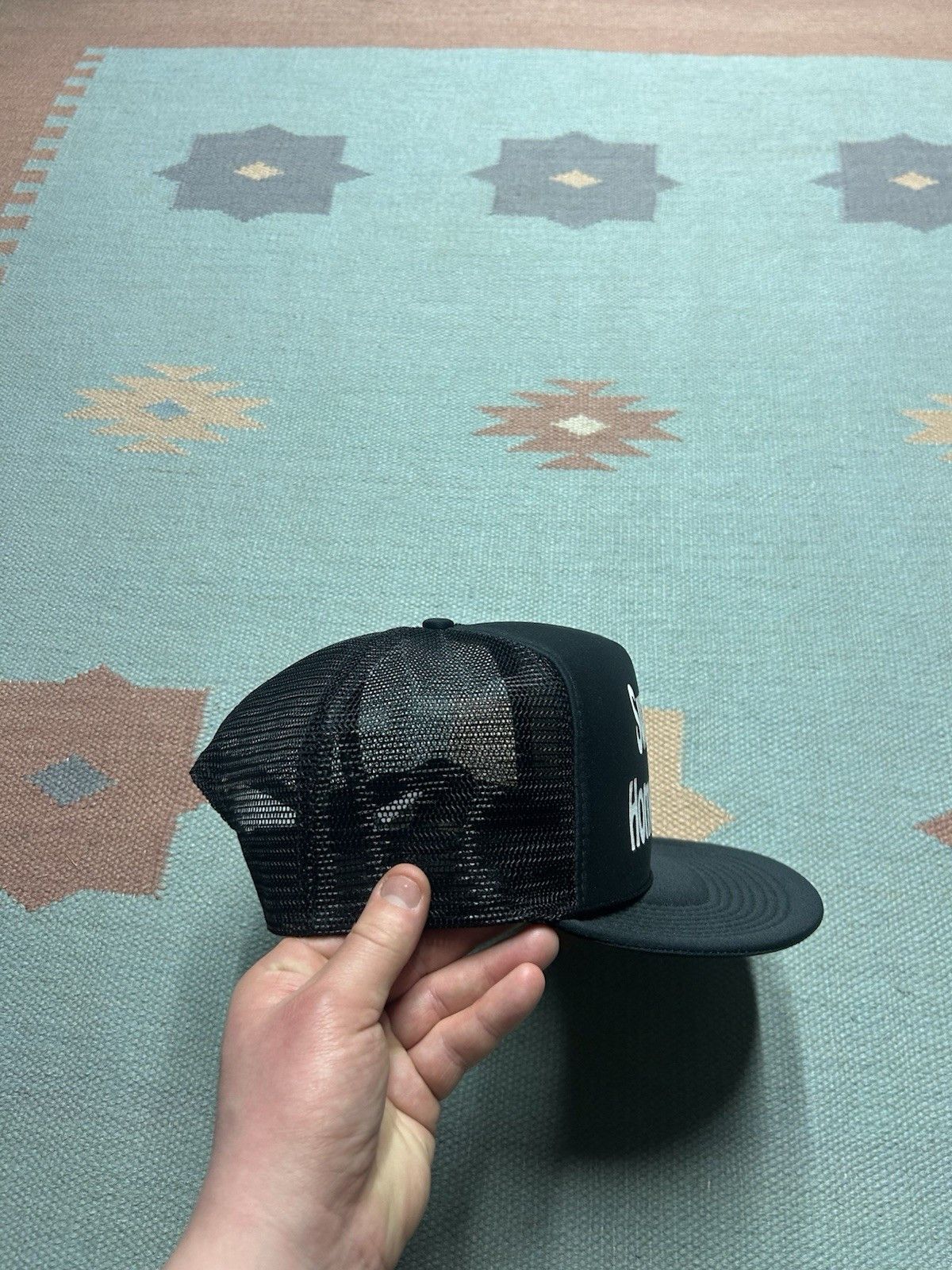 Vintage Vtg trucker hat Swartz creek Michigan home town days snapbac Size ONE SIZE - 8 Thumbnail