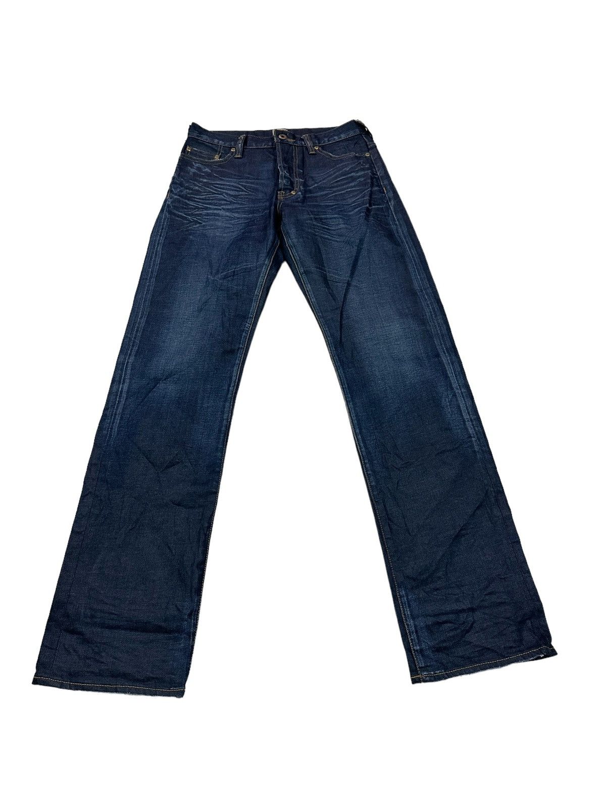 Prps PRPS BLUE DENIM WAX JEANS Size US 26 / EU 42 - 3 Thumbnail