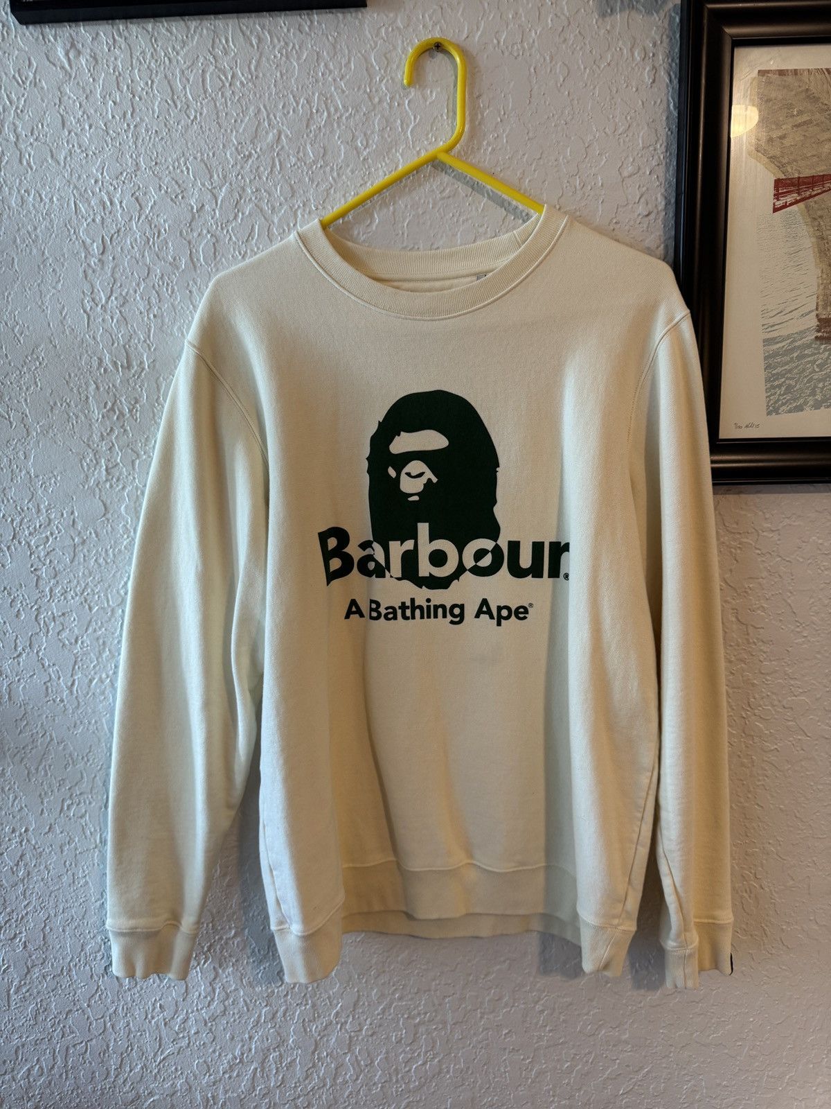 Bape × Barbour Bape x Barbour Crewneck Size US XL / EU 56 / 4 - 1 Thumbnail