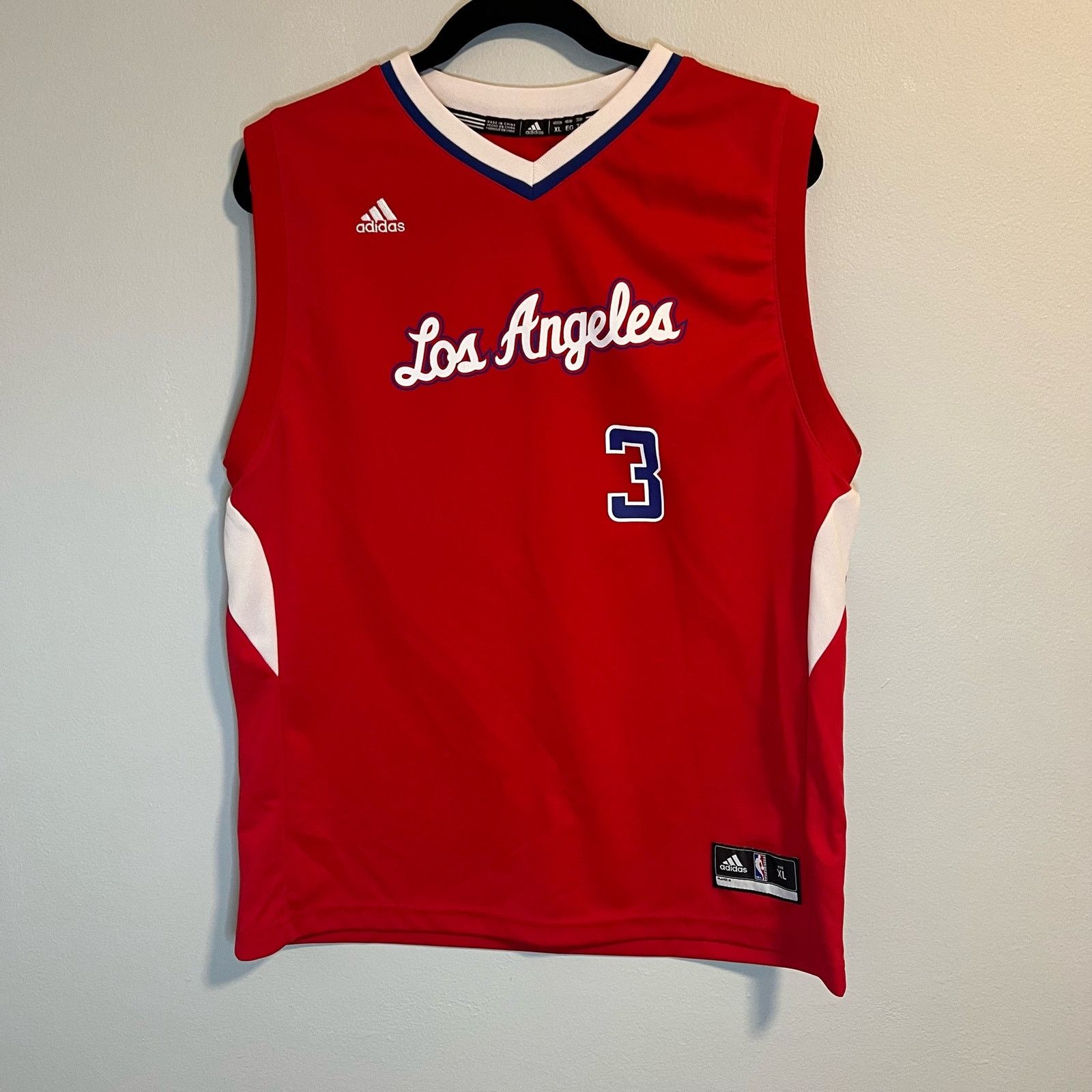 Adidas Chis Paul Los Angeles Clippers Adidas Red NBA Jersey Size XL Size US XL / EU 56 / 4 - 2 Thumbnail