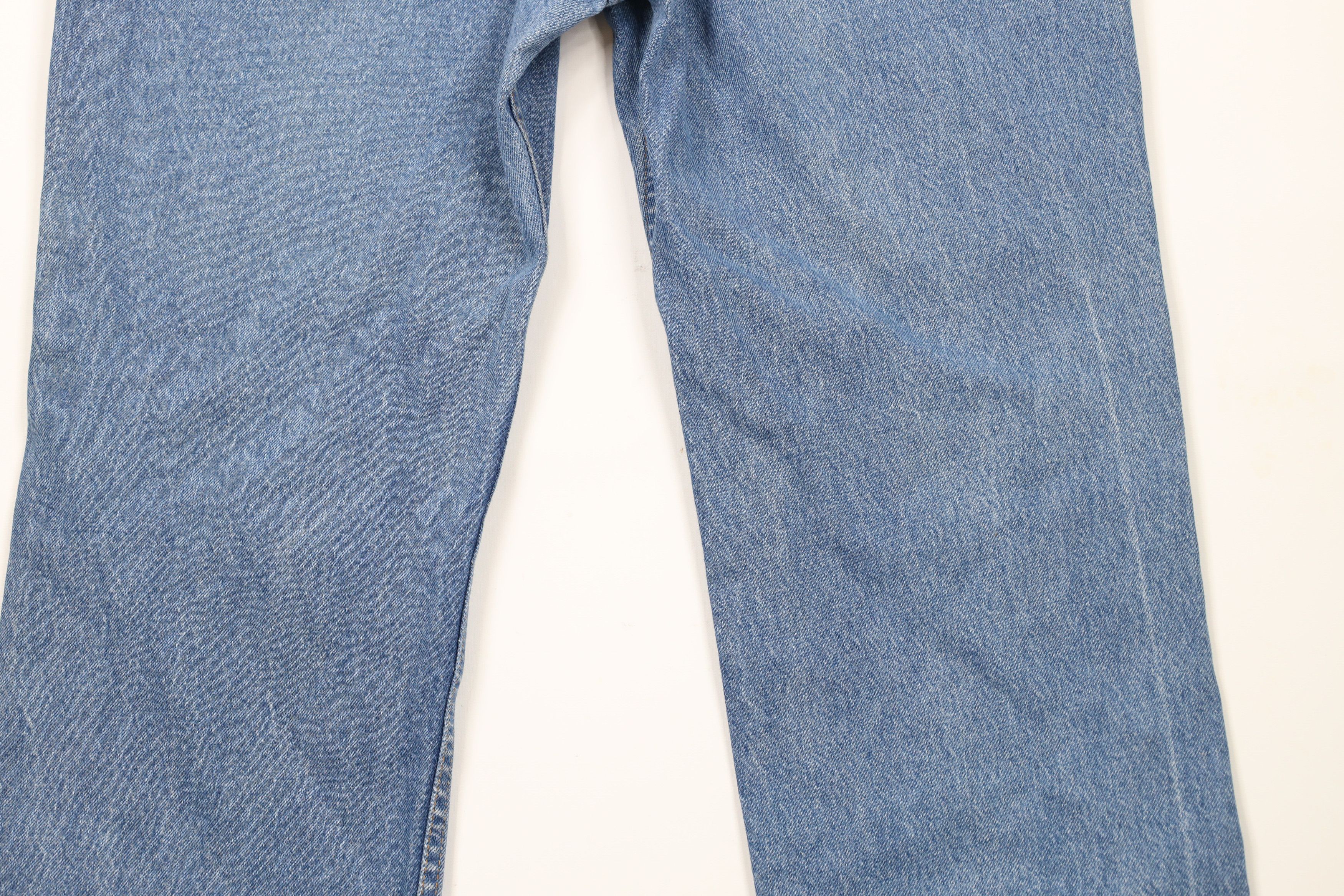 Vintage Vintage 90s Streetwear Straight Leg Denim Jeans Blue USA Size US 40 / EU 56 - 12 Thumbnail