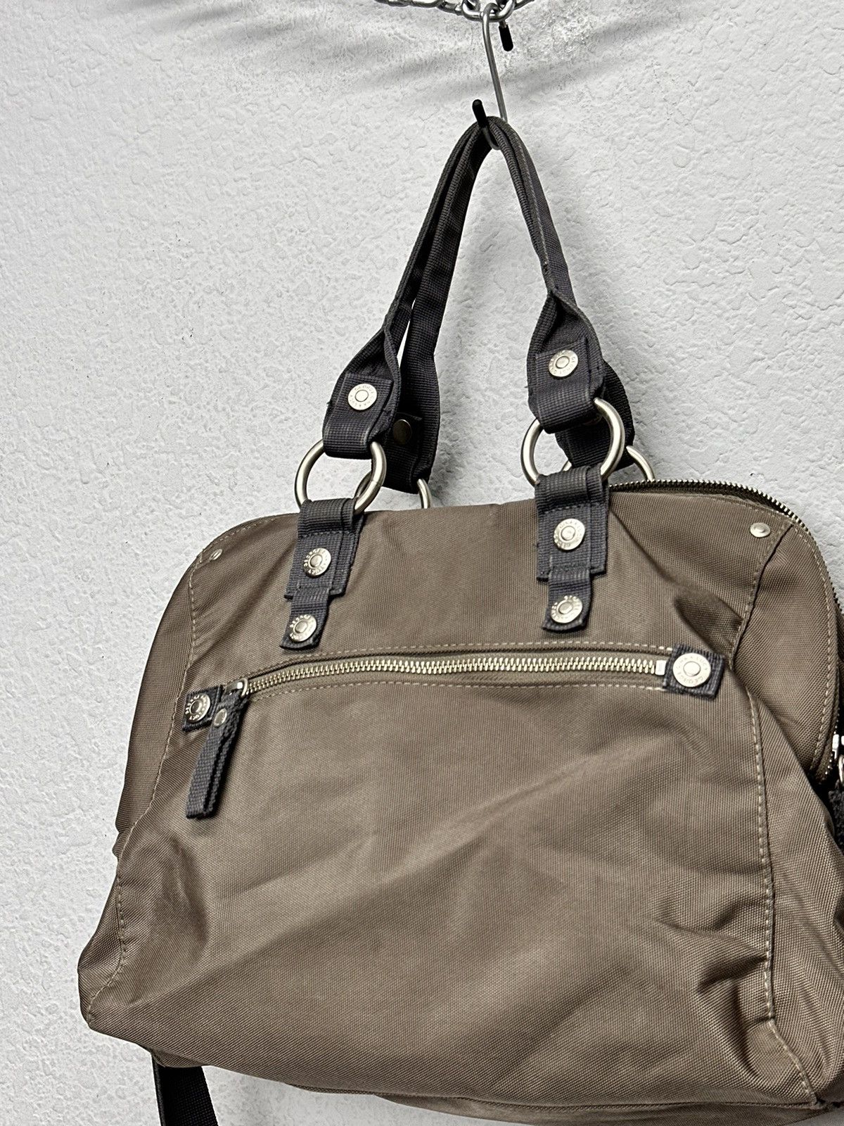 Genuine Leather Japanese GGL bag vintage Avantgarde streetwear style Size ONE SIZE - 8 Thumbnail