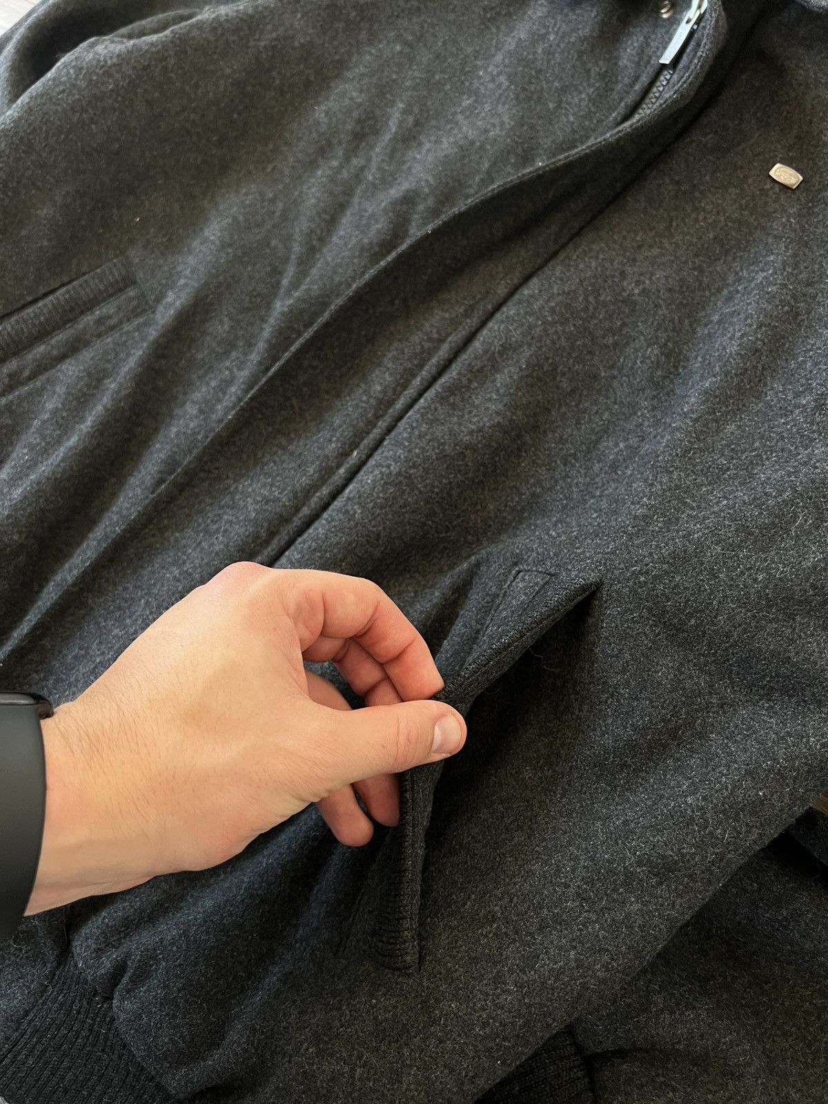 Lacoste Vintage Lacoste Laine Wool Men’s Luxury Coat Insulate Jacket Size US XL / EU 56 / 4 - 10 Thumbnail