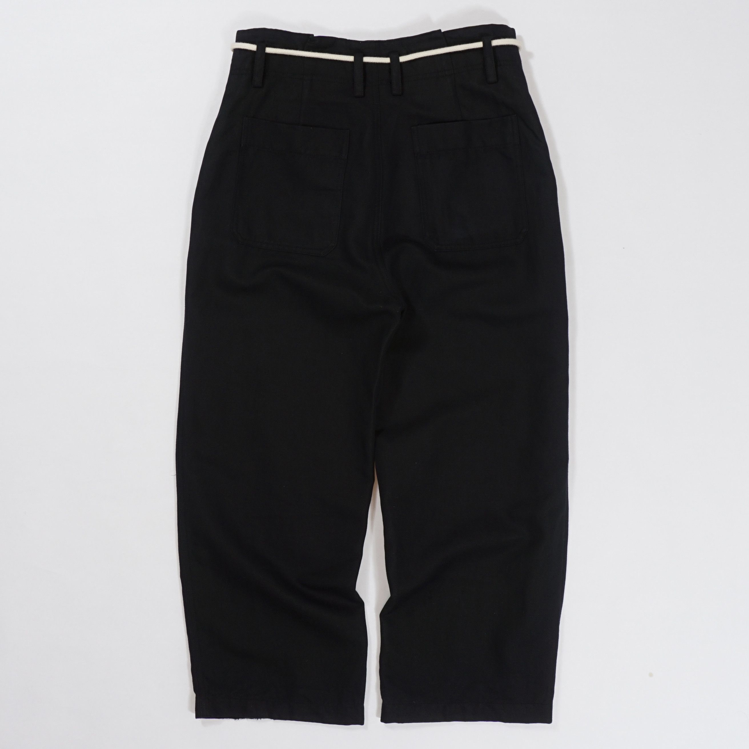 Vince High-rise cropped trouser with wrap rope/cord belt Size 30" / US 8 / IT 44 - 2 Thumbnail