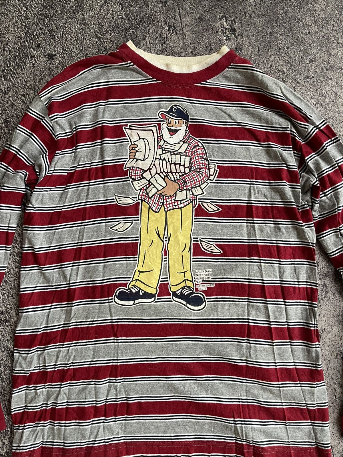 Japanese Brand Y2K Captain Santa ifsixwasnine long sleeve Size US XL / EU 56 / 4 - 4 Thumbnail