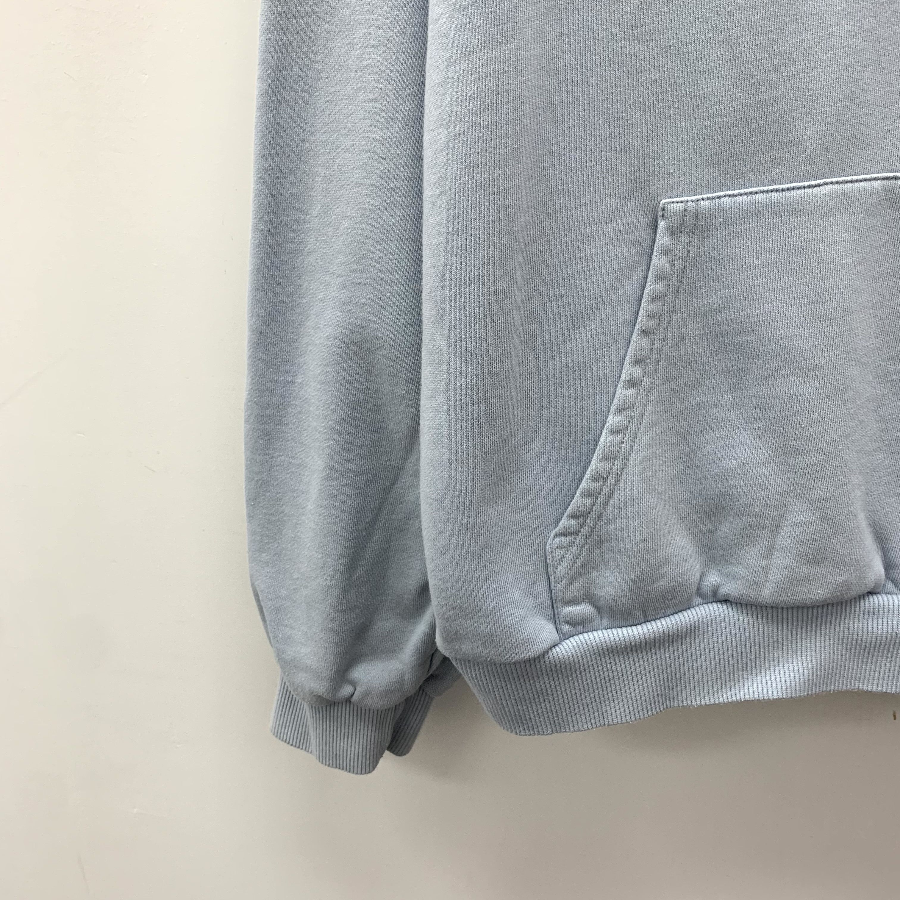 Celine Celine Logo Hoodie Light Blue (L) Size L / US 10 / IT 46 - 8 Thumbnail