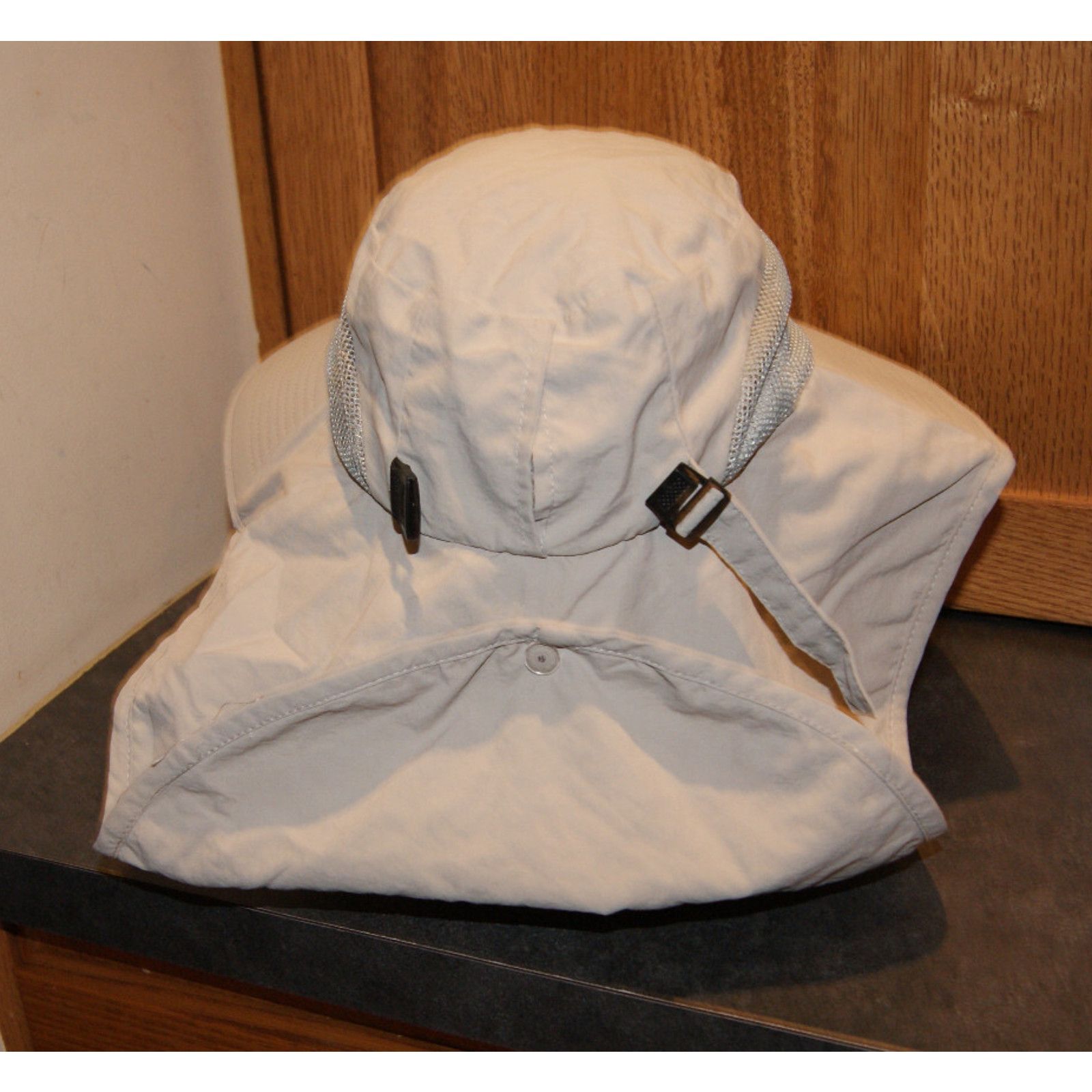 Other Camptrace Hat Cap Neck Flap Wide Brim Cotton Fishing Visor M Size ONE SIZE - 5 Thumbnail
