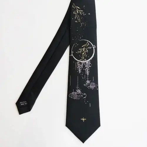Other Outdoor fashion twelve constellations embroidered neck tie Size ONE SIZE - 1 Thumbnail