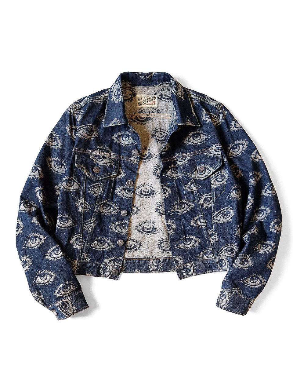 Kapital KAPITAL 12 OZ SPEAKEASY DENIM 3RD JKT (L's) INDIGO SZ 1 Size S / US 4 / IT 40 - 17 Thumbnail