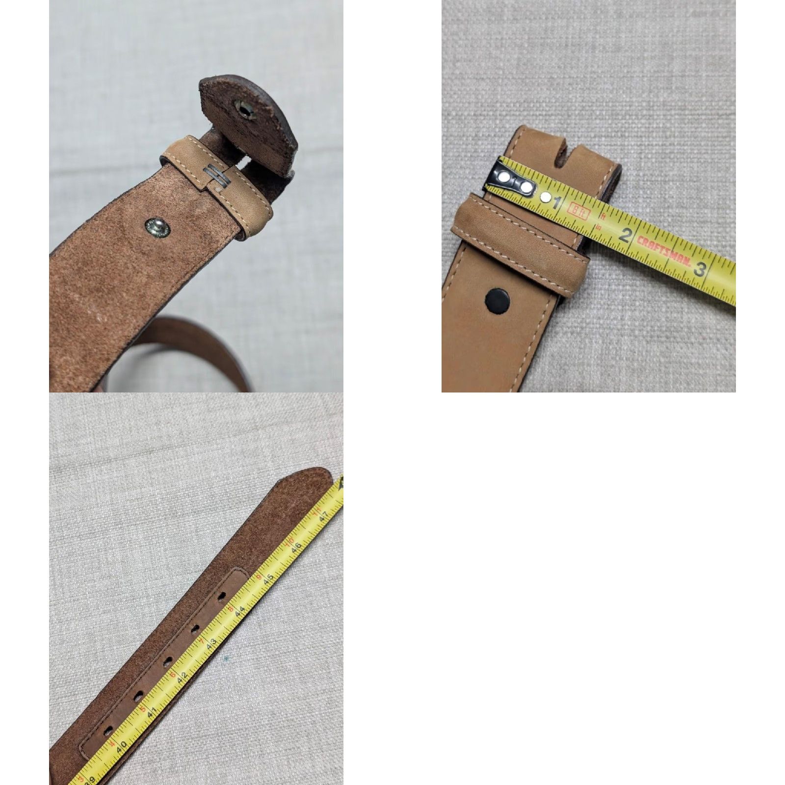 Cody James VINTAGE Cody James belt Western Belt 42 Men Brown Leather Cowhide USA made with buckle Western pattern Decade - Mens Size 42 - 8 Thumbnail