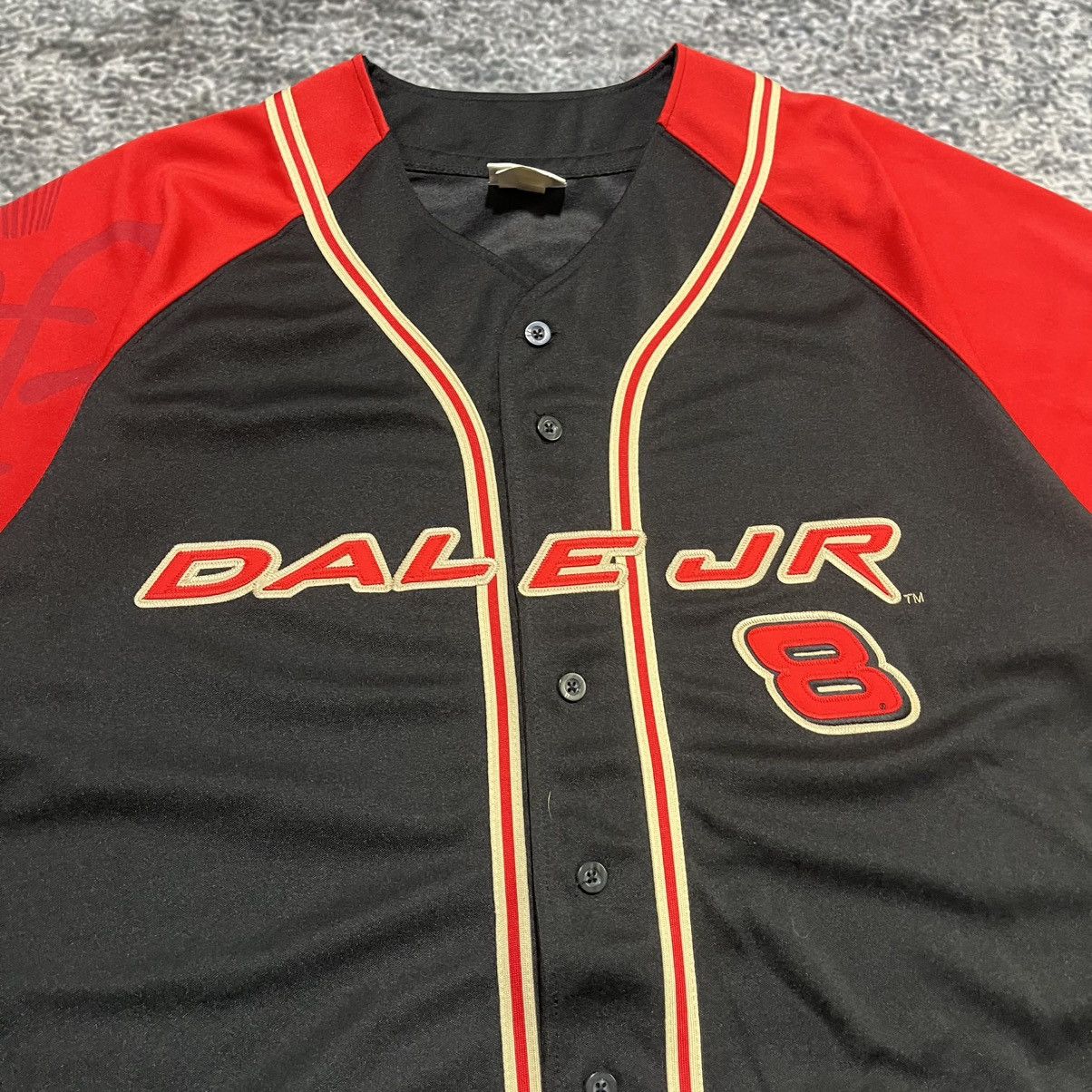 Chase Authentics Vintage Dale Earnhardt Jr #8 Baseball Jersey NASCAR Racing Size US L / EU 52-54 / 3 - 4 Thumbnail