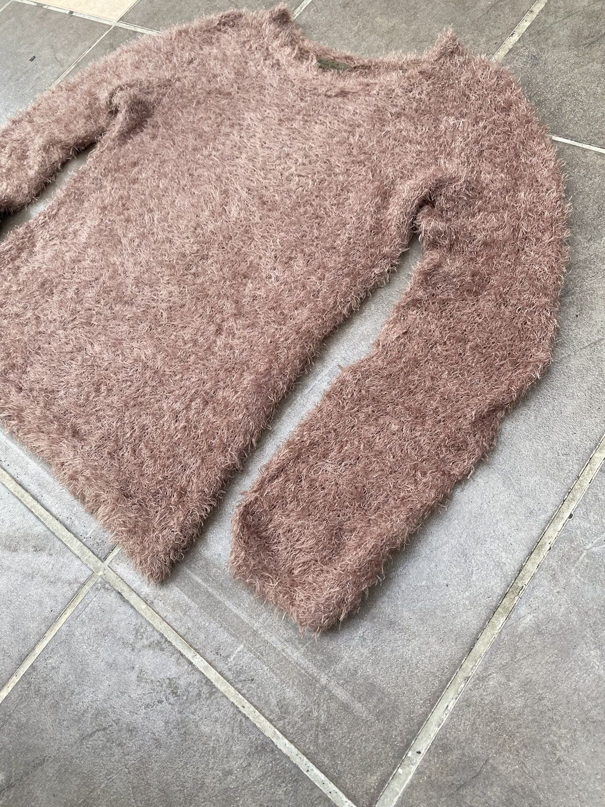 G.O.A Fuzzy Mohair Mesh Knit