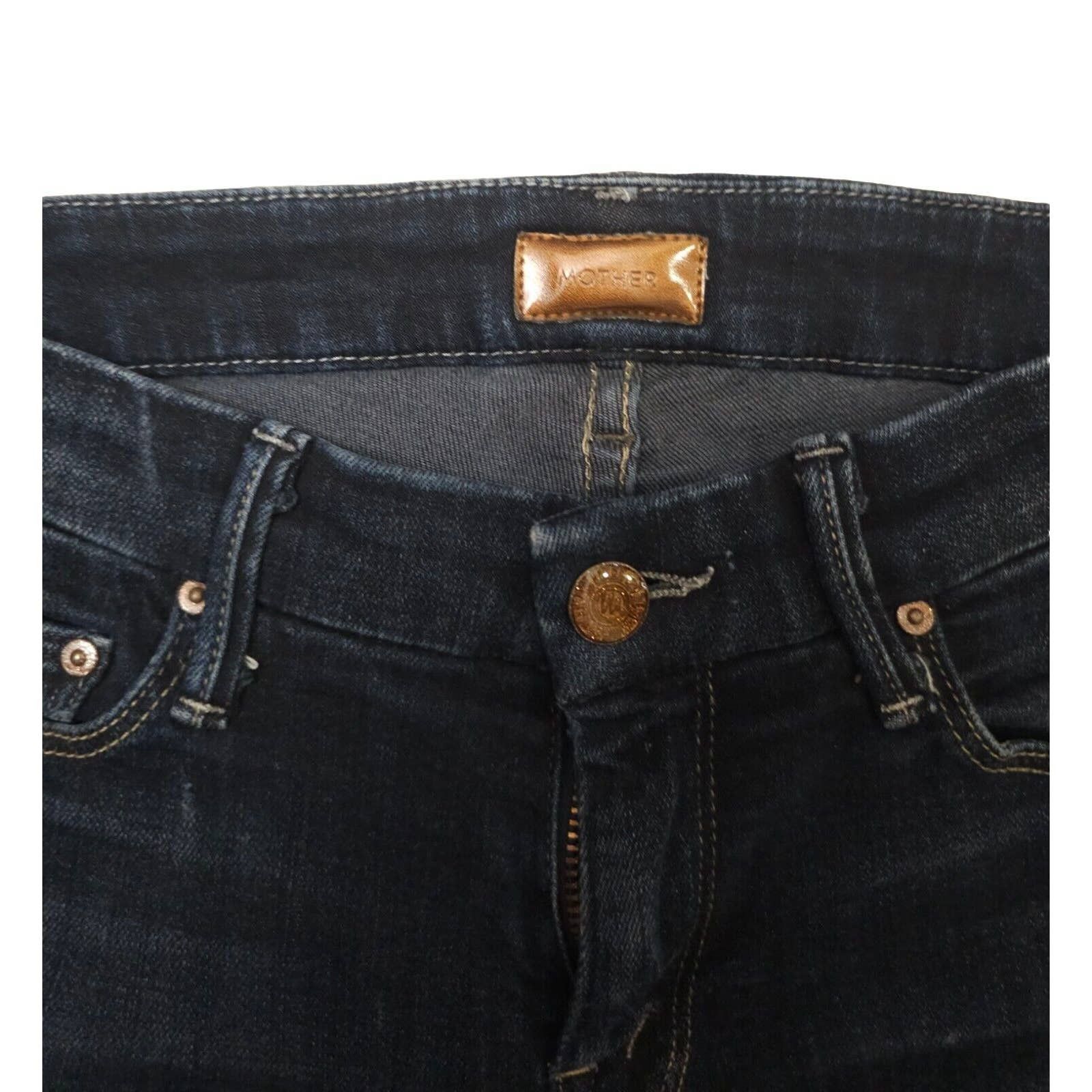 Mother The High Waisted Looker Jeans Coffee, Tea, Or Me 25