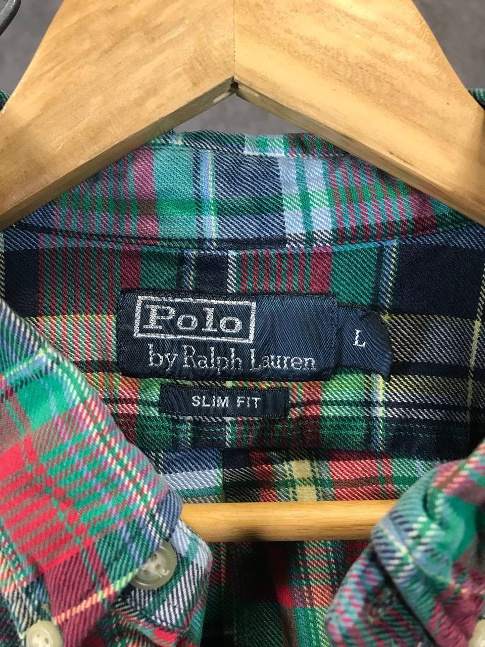 Polo Ralph Lauren Polo Ralph Lauren vintage flannel shirt Size US L / EU 52-54 / 3 - 4 Thumbnail