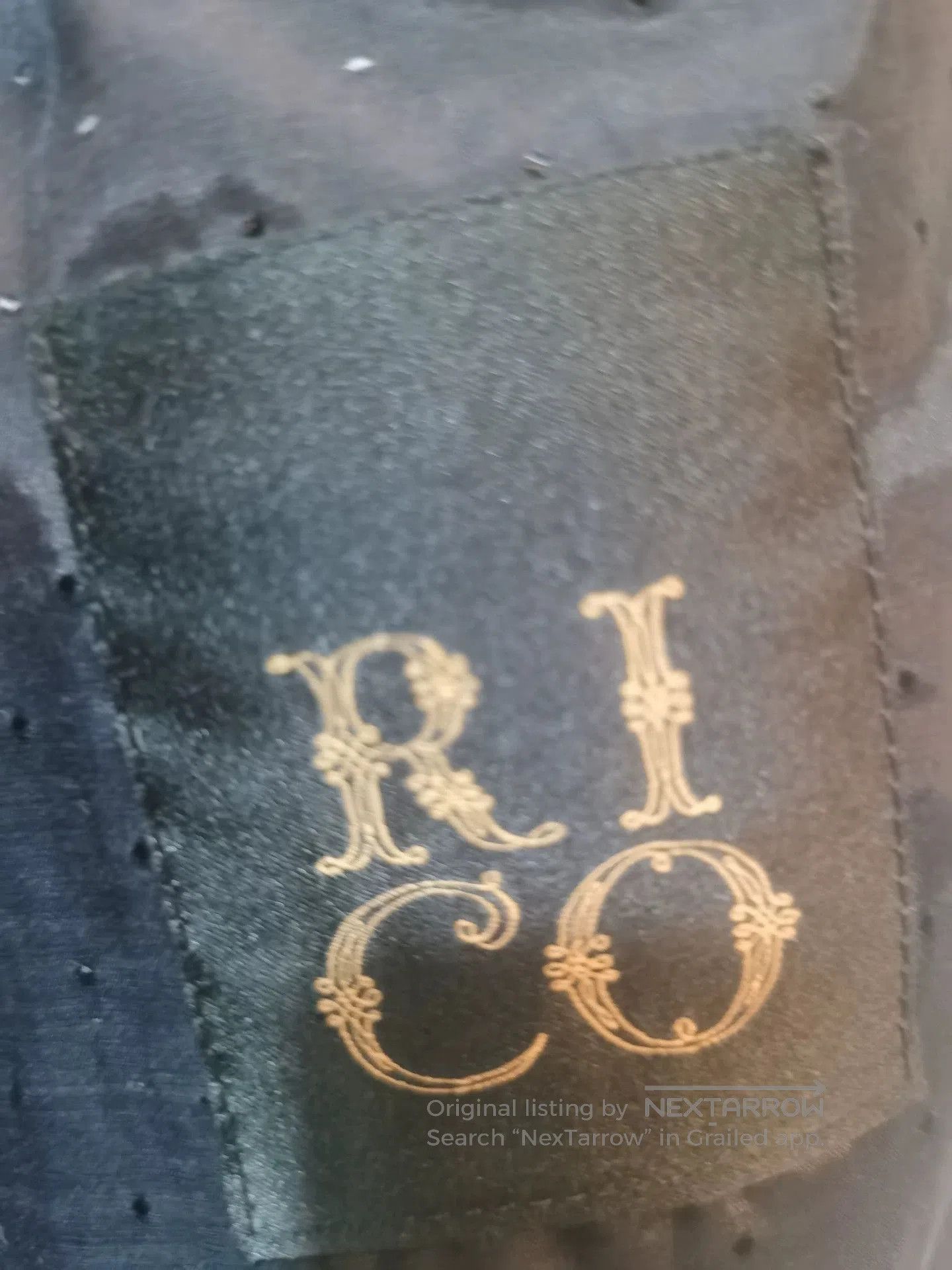 Japanese Brand vintage rico leather motorcycle jacket. Size US M / EU 48-50 / 2 - 3 Thumbnail
