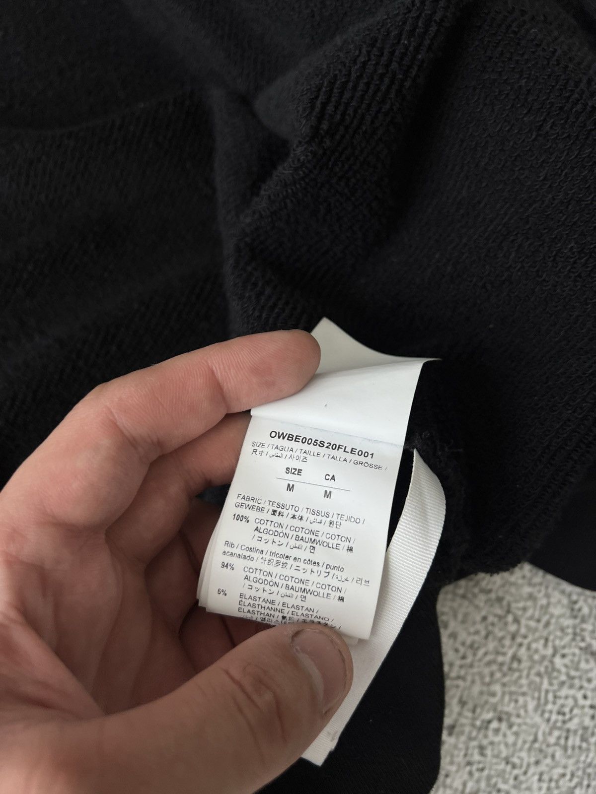 Off-White Off-White Puzzle Zip Hoodie Black M Women’s Rare Streetwear Size M / US 6-8 / IT 42-44 - 16 Thumbnail