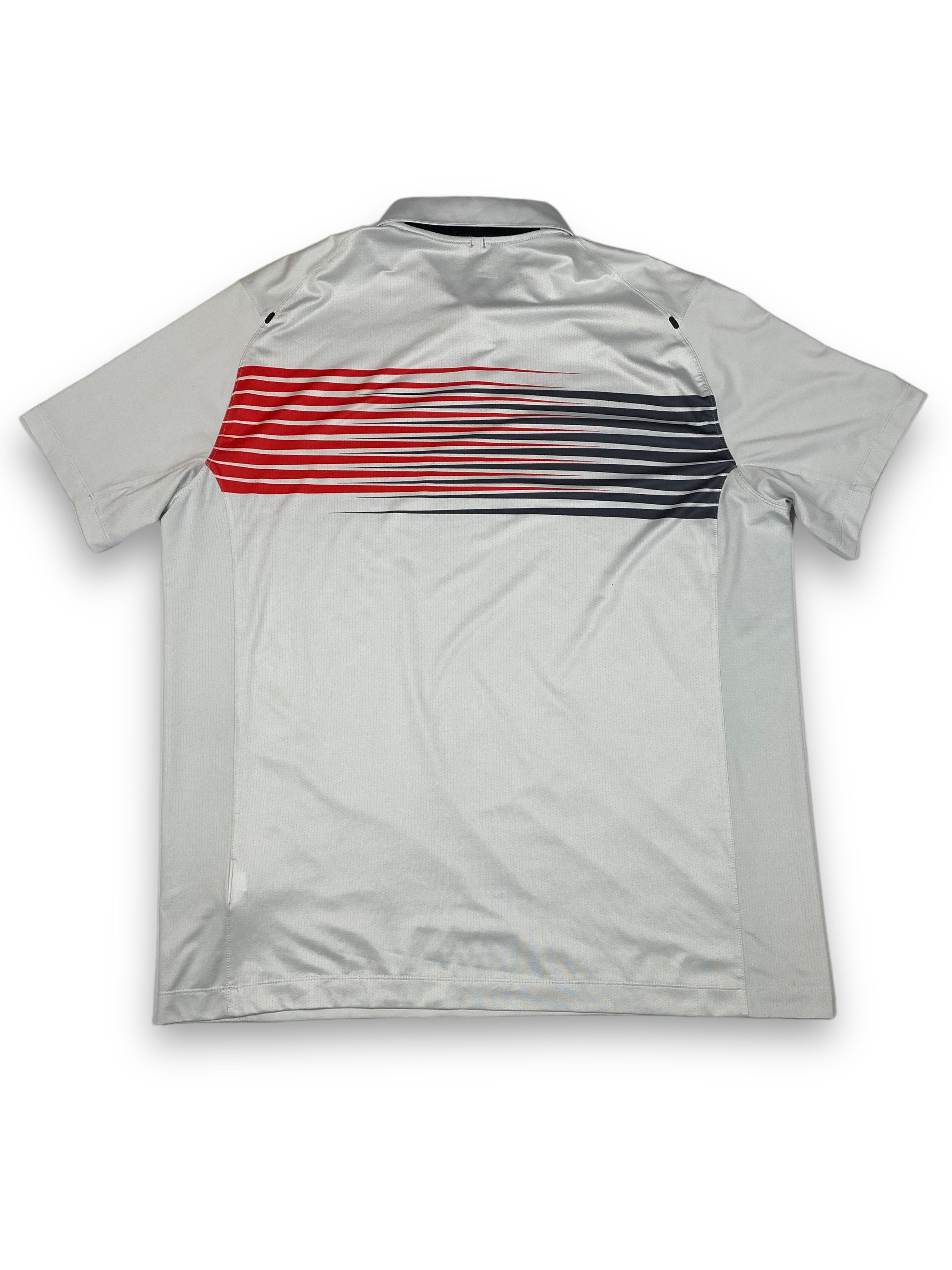 Nike Vintage NIKE GOLF Crazy Grey Polo Shirt M766 Size US XL / EU 56 / 4 - 9 Thumbnail