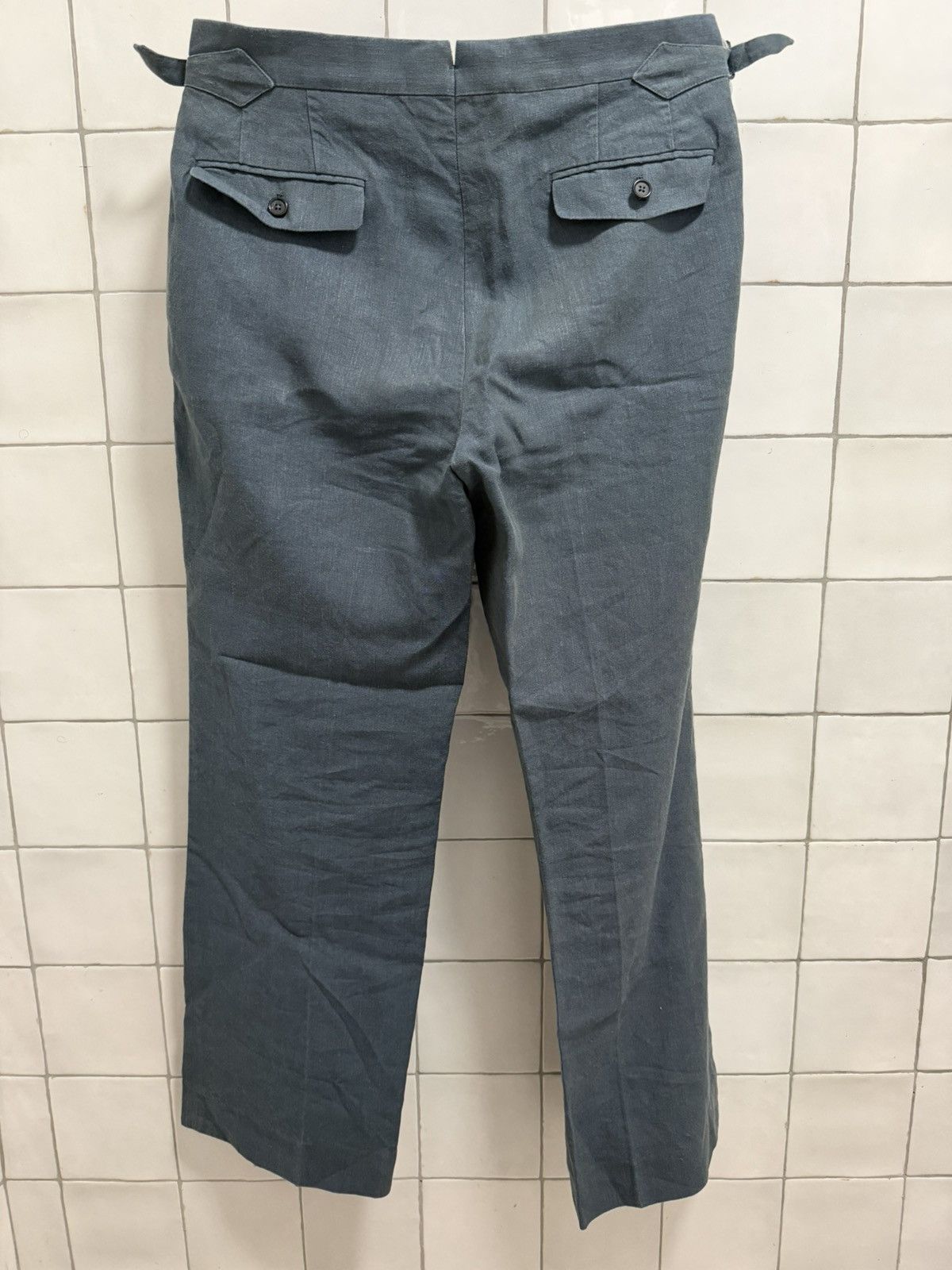 HUSBANDS Husbands paris double breasted linen suit Size 50R - 7 Thumbnail