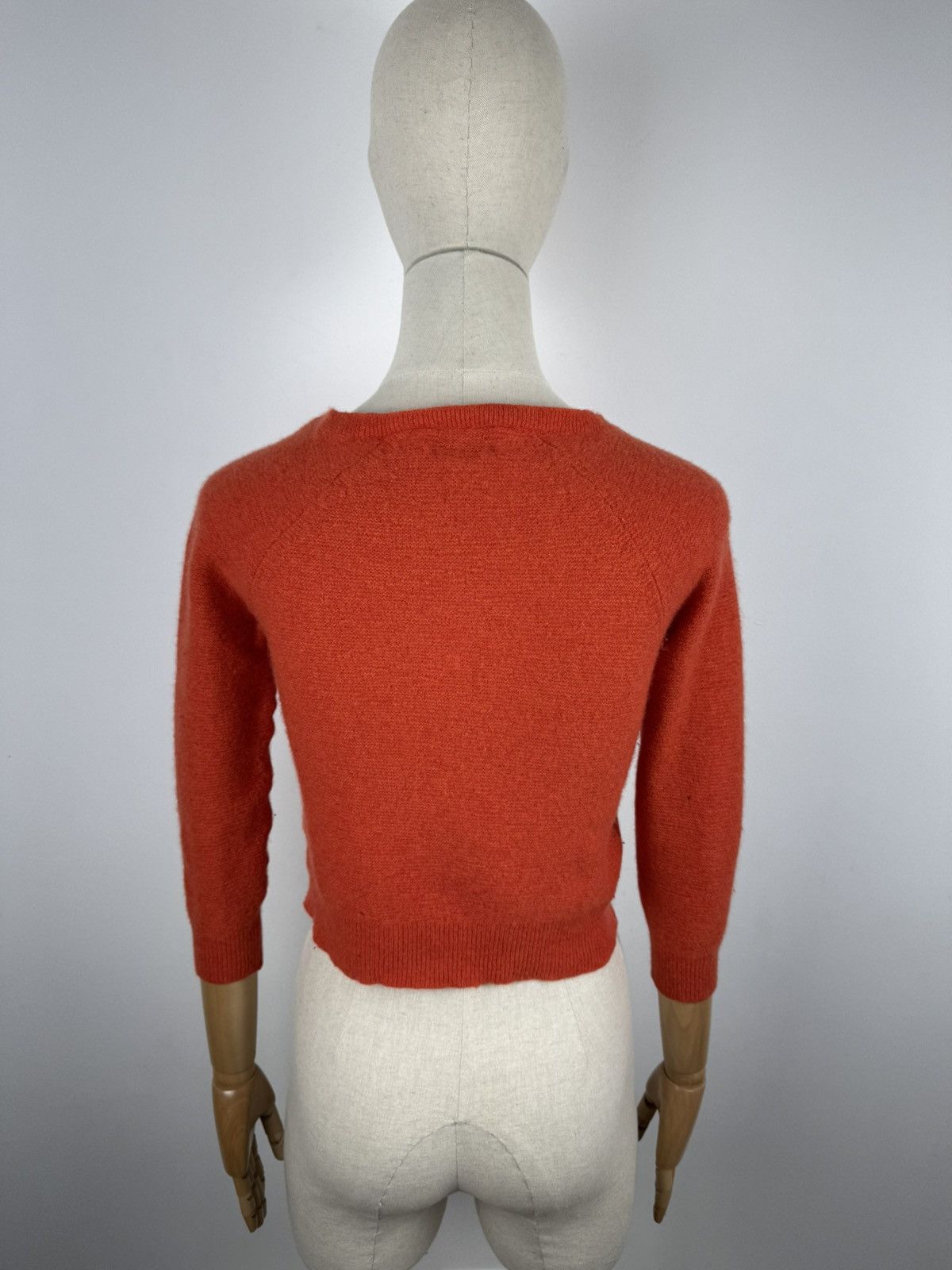 Other Women’s BRORA Cashmere Sweater Orange Jumper size 8-10 Size M / US 6-8 / IT 42-44 - 3 Thumbnail
