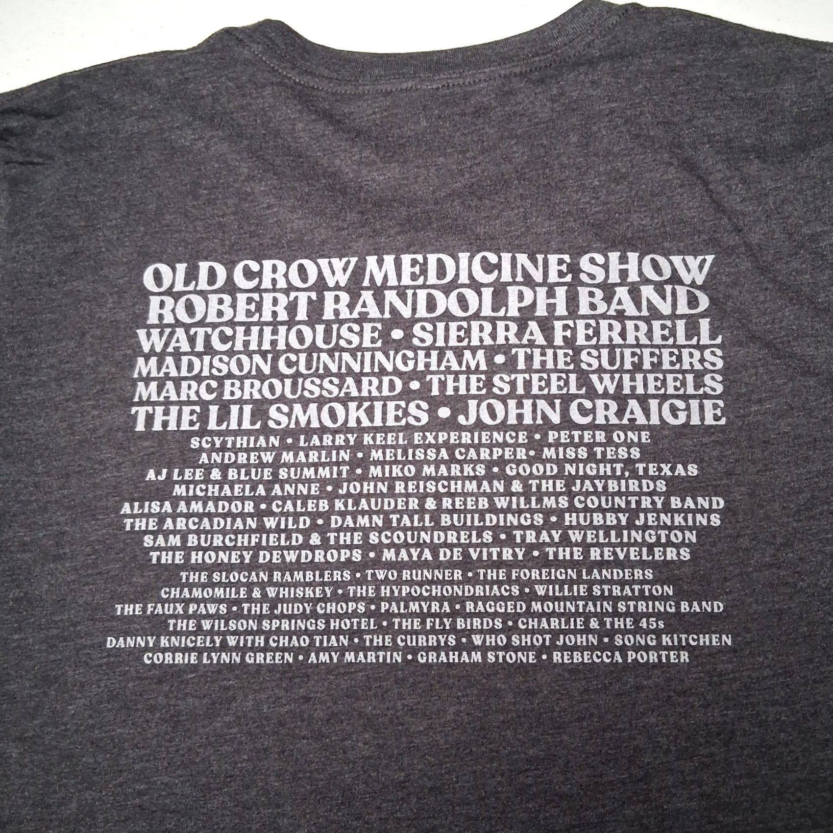 Red Wing VINTAGE Red Wing Roots Music Festival Shirt L Virginia 2023 Old Crow Sierra Ferrell Gray Mens Size US L / EU 52-54 / 3 - 8 Thumbnail