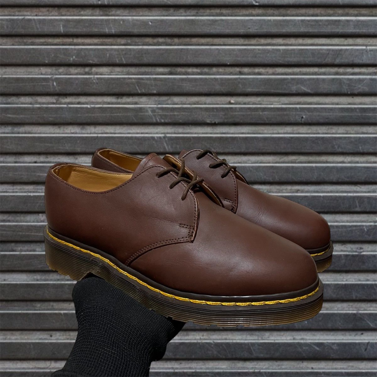 Dr. Martens Dr.Martens Vintage Made in England 1461 Double Stitching Size US 6.5 / IT 36.5 - 1 Thumbnail