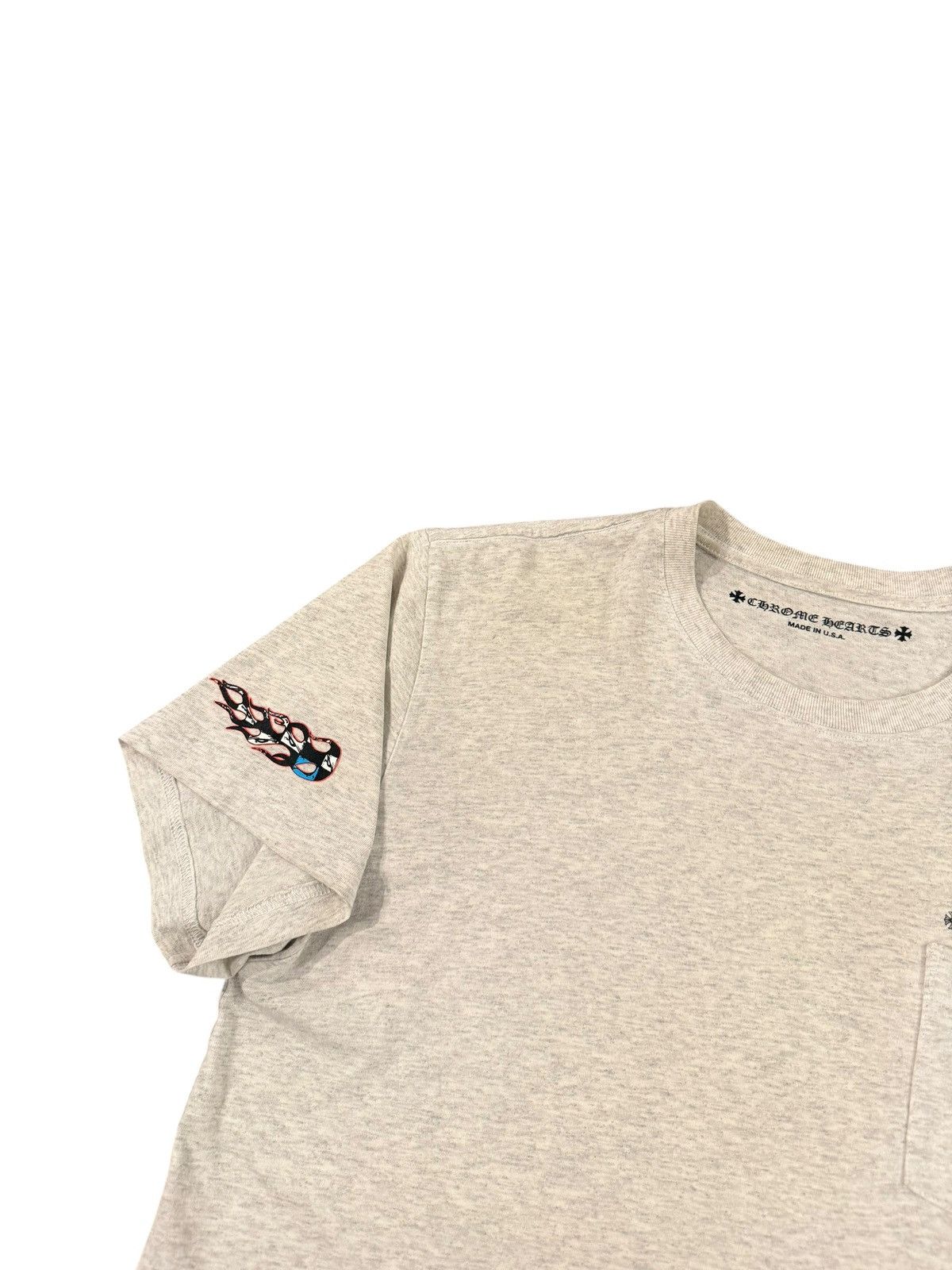 Chrome Hearts Chrome Hearts Matty Boy Whole Brain Tee Shirt Size US XL / EU 56 / 4 - 3 Thumbnail