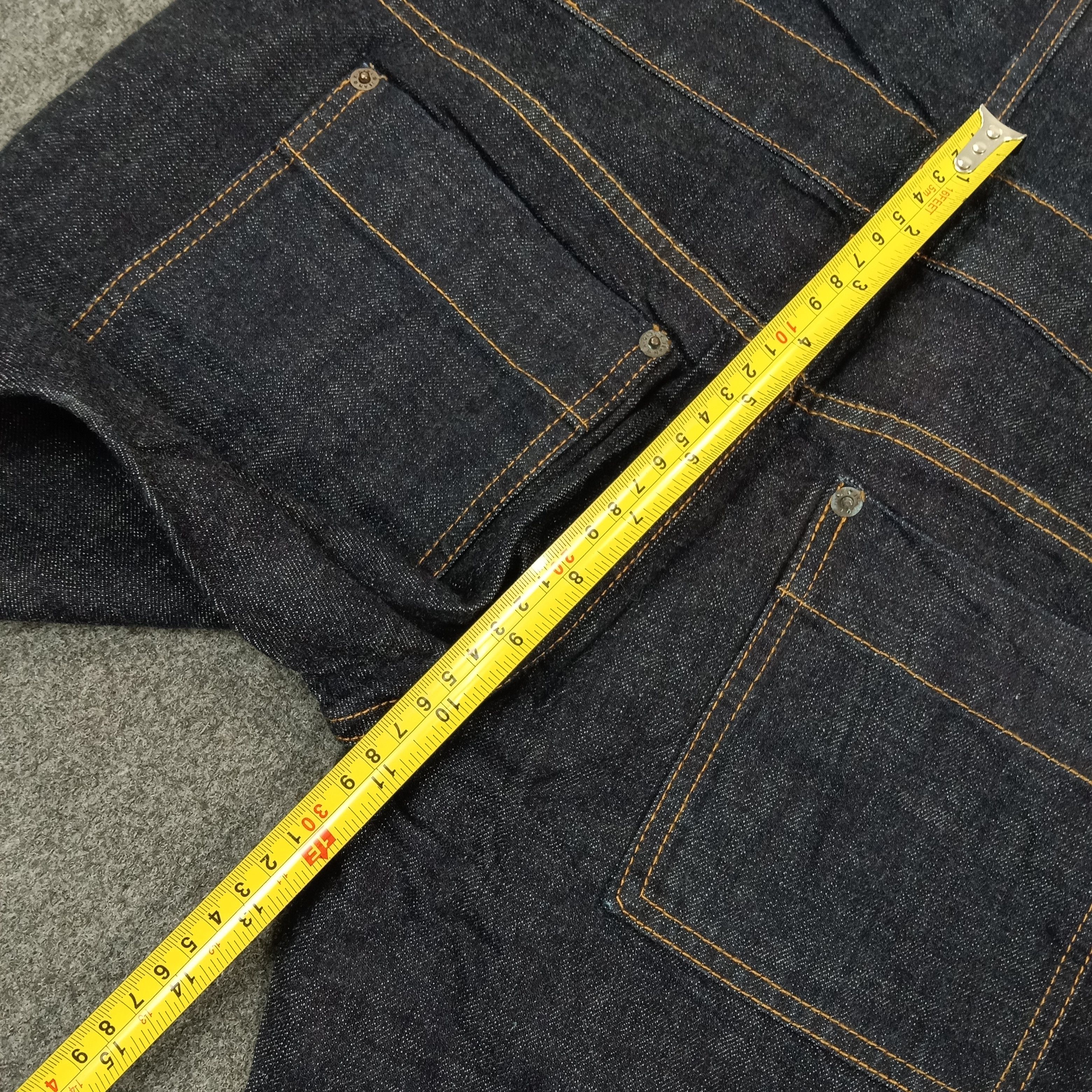 Japanese Brand X-girl Japanese Brand Baggy Overall Denim Jeans c235n13 Size 35" - 11 Thumbnail