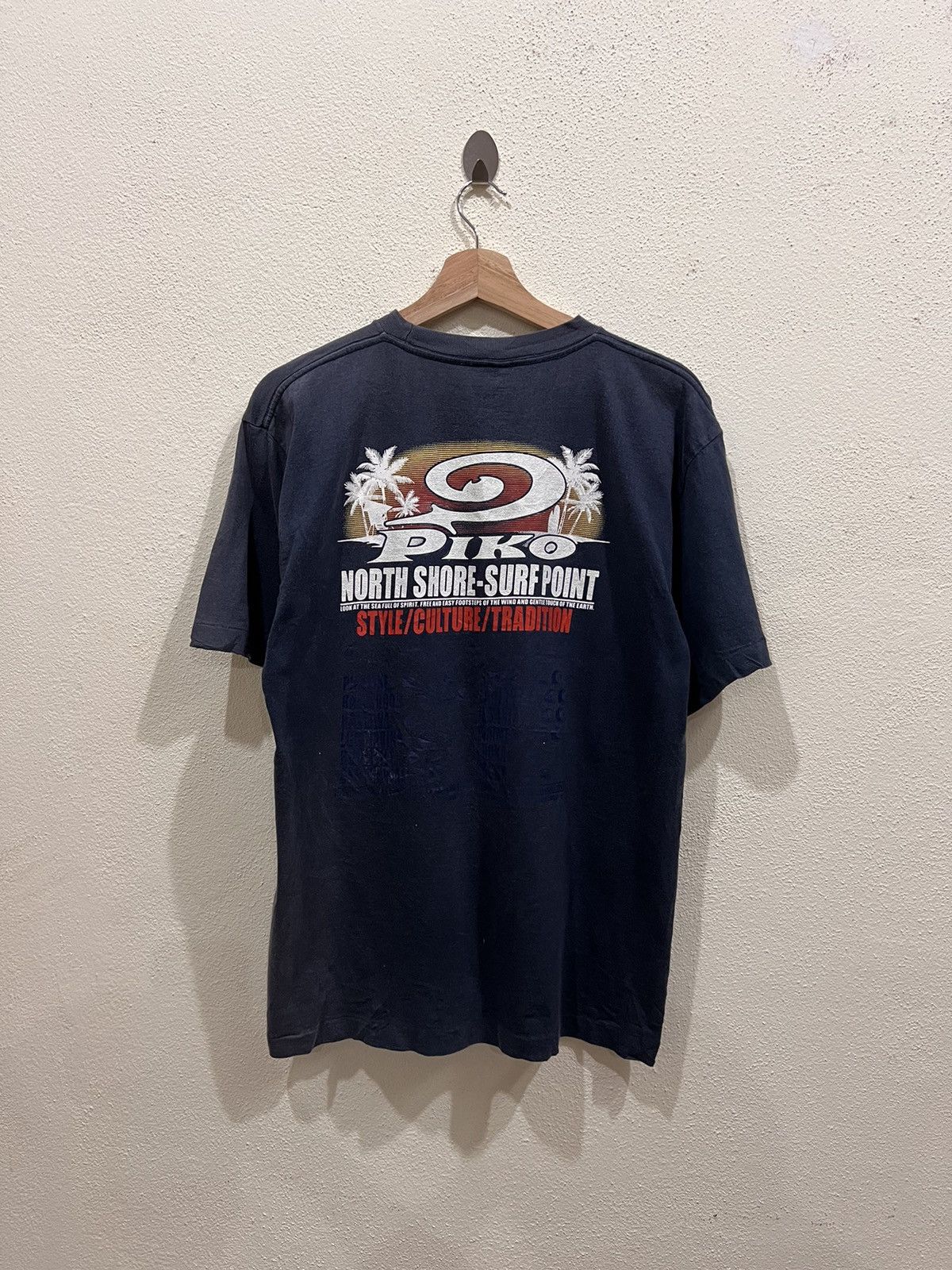 Vintage Piko Hawaii Surf Style Tshirt Size US M / EU 48-50 / 2 - 5 Thumbnail