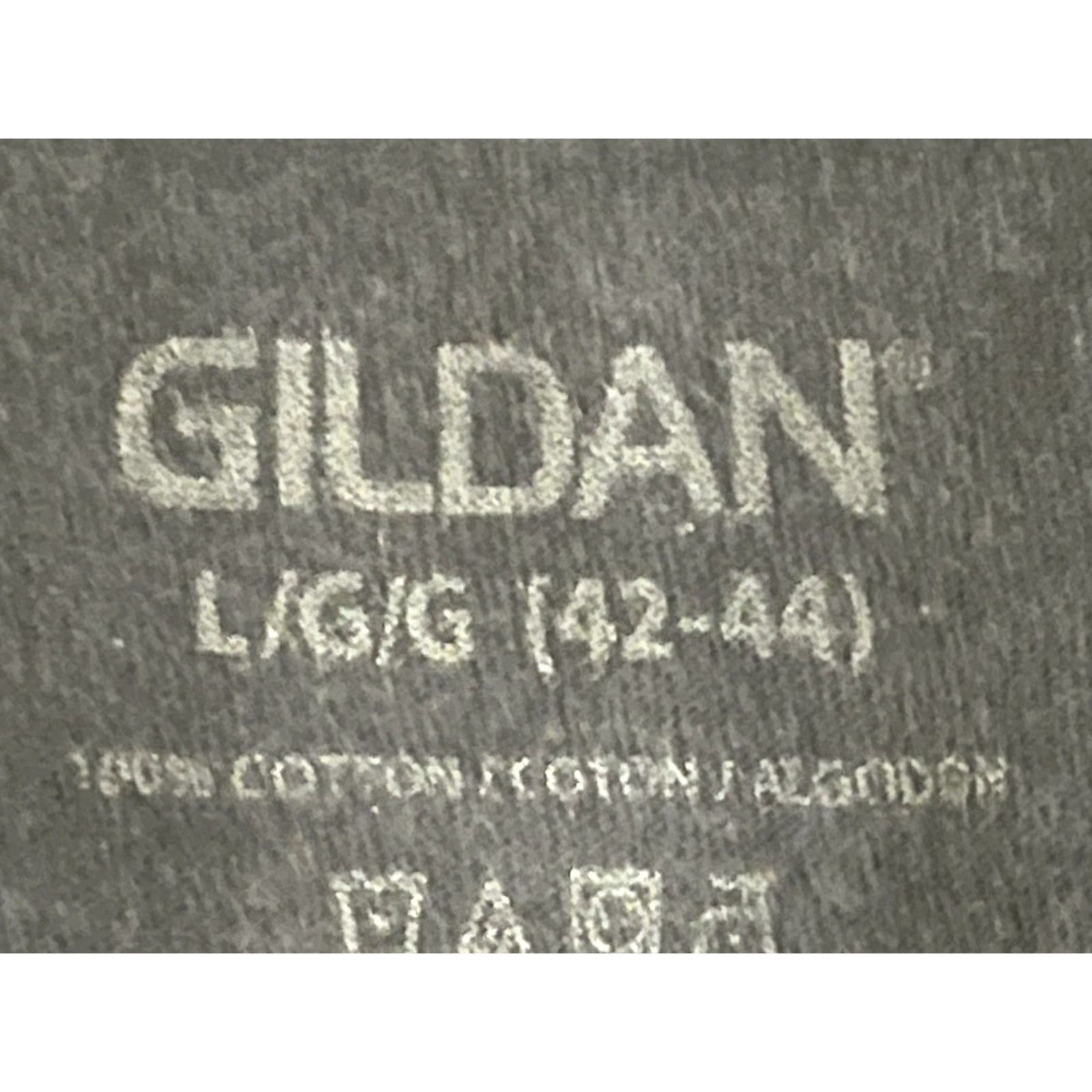 Gildan Gildan Men's T-Shirt Black Cotton Short Sleeve Crew Neck 42-44 Large Size L Regular Jersey Crew Neck Men Shirt Size US L / EU 52-54 / 3 - 5 Thumbnail