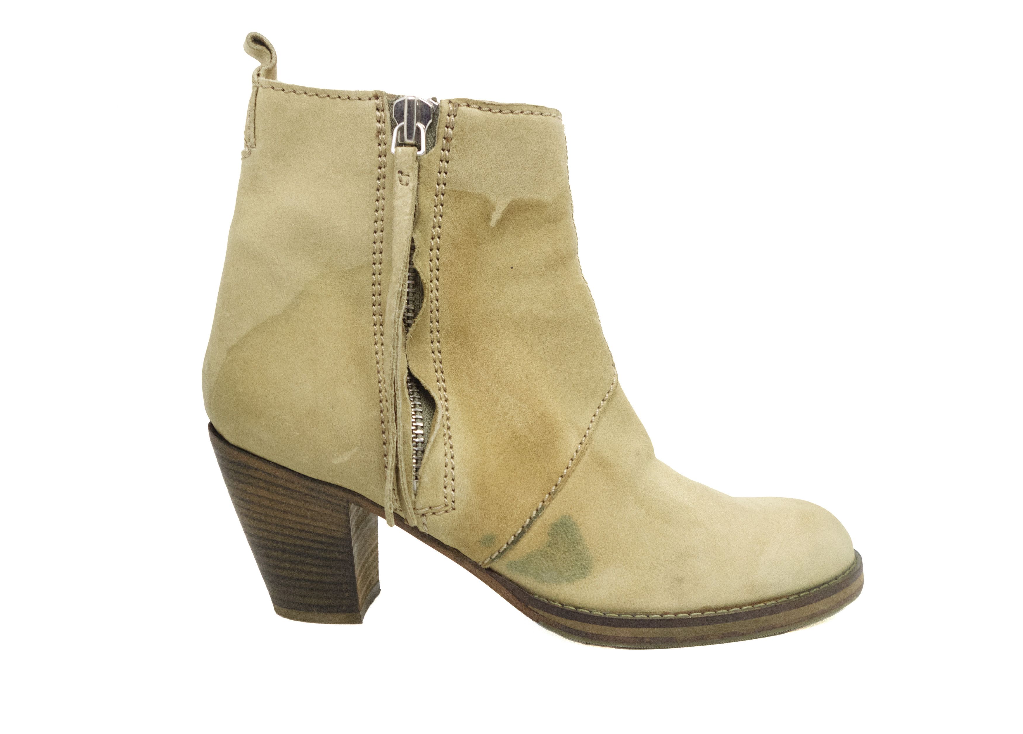 Acne Studios Pistol Boots Nubuck Size Zip Ankle Boots Size US 11 / IT 41 - 2 Thumbnail