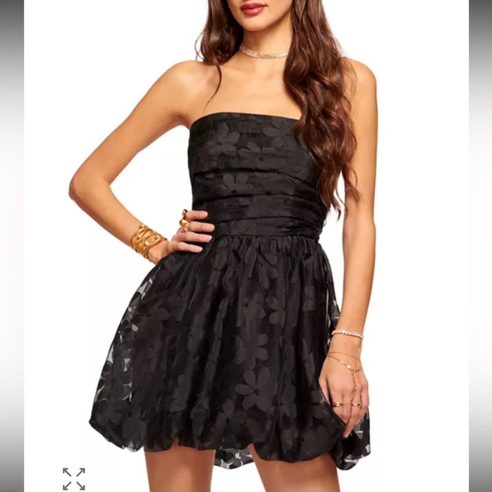 Ramy Brook NWT Ramy Brook $545 Black Strapless Dress Size 10 Size L / US 10 / IT 46 - 1 Thumbnail
