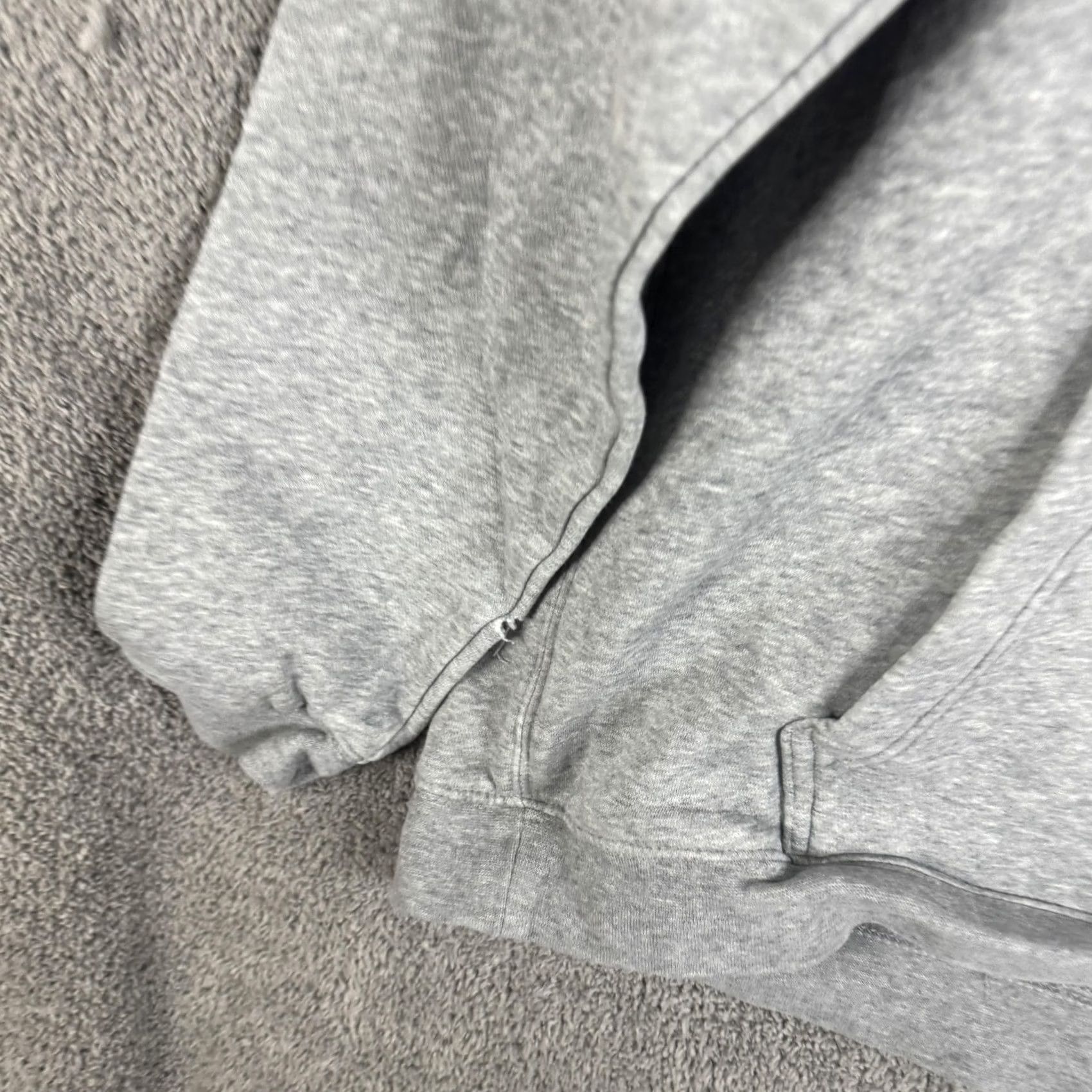 Nike Nike Hoodie Mens Medium Gray Pullover Fleece Sweatshirt CFC Lacrosse Ribbon Logo Size US M / EU 48-50 / 2 - 2 Thumbnail