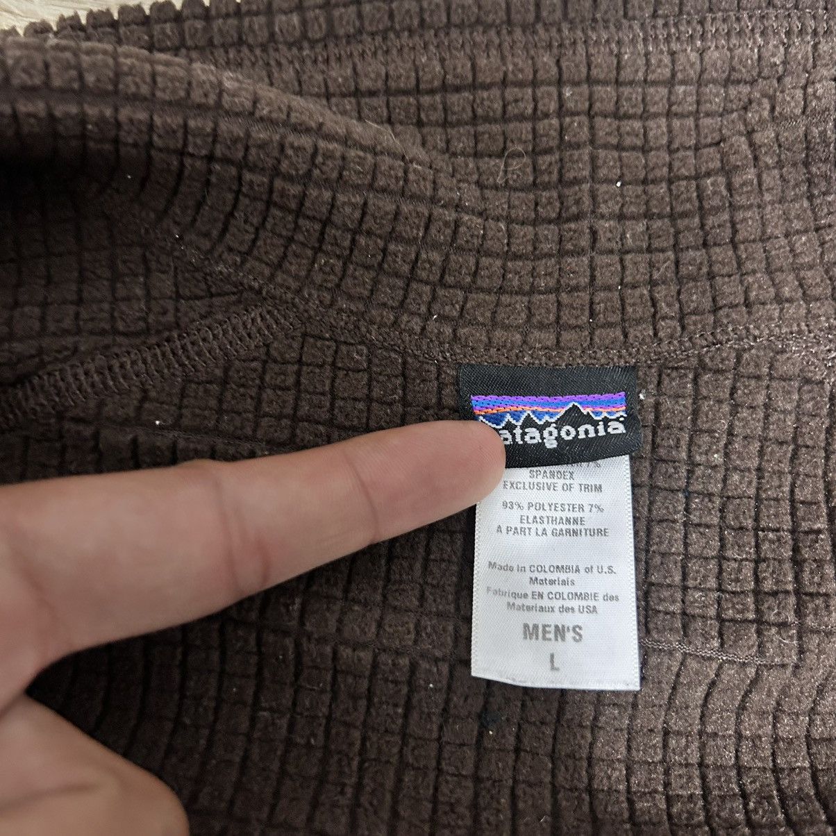 Patagonia PATAGONIA R1 BROWN ZIP UP FLEECE 2008 Size US XL / EU 56 / 4 - 6 Thumbnail