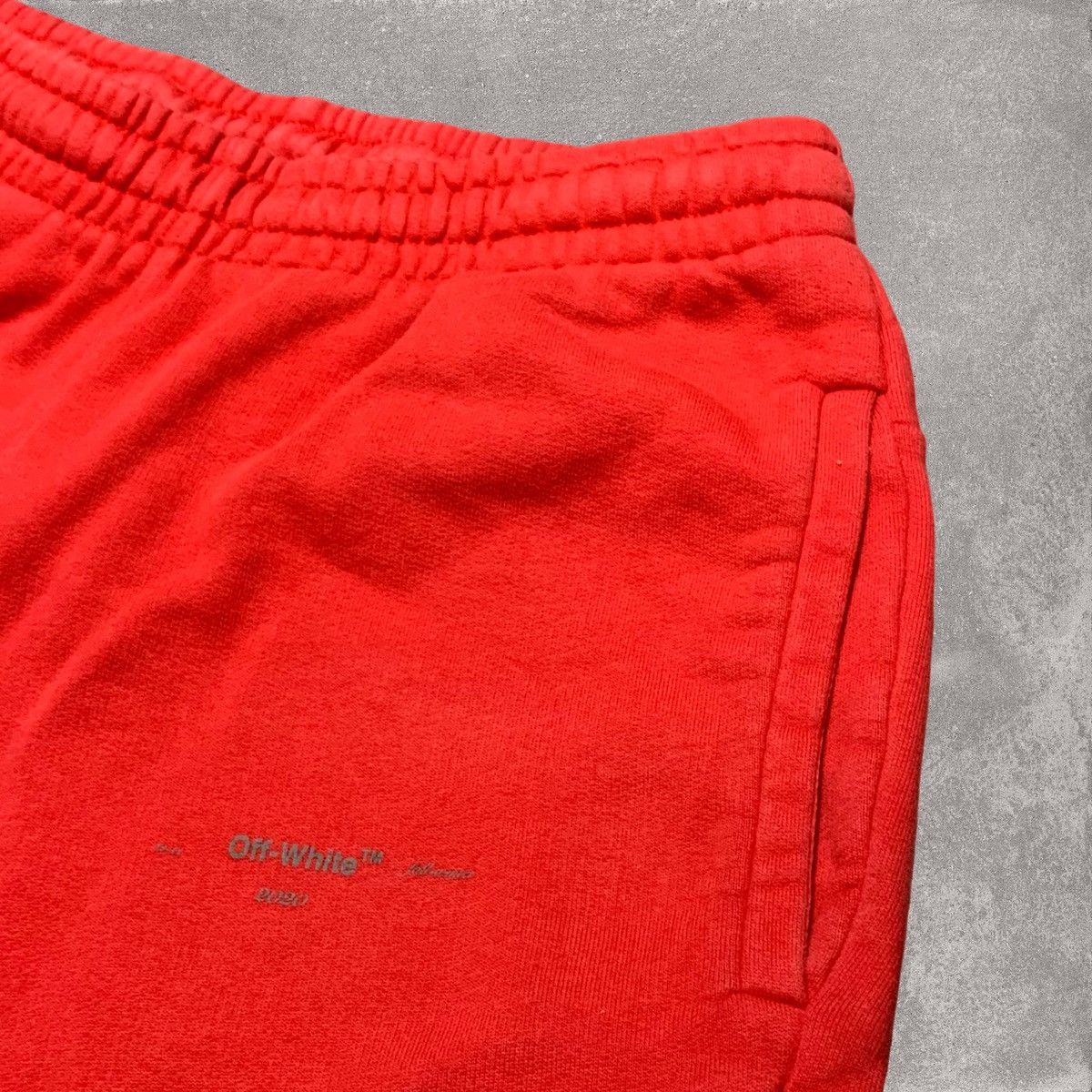 Off-White Off White Small Shorts Outline Diag Red Bottoms Virgil Size US 30 / EU 46 - 3 Thumbnail