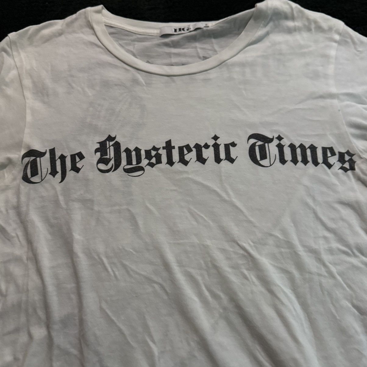 Hysteric Glamour SS90 - "The Hysteric Times" T Shirt Size US S / EU 44-46 / 1 - 4 Thumbnail