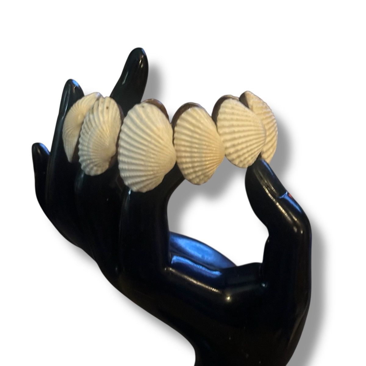Vintage Vintage cockle shell stretch bracelet Size ONE SIZE - 2 Thumbnail