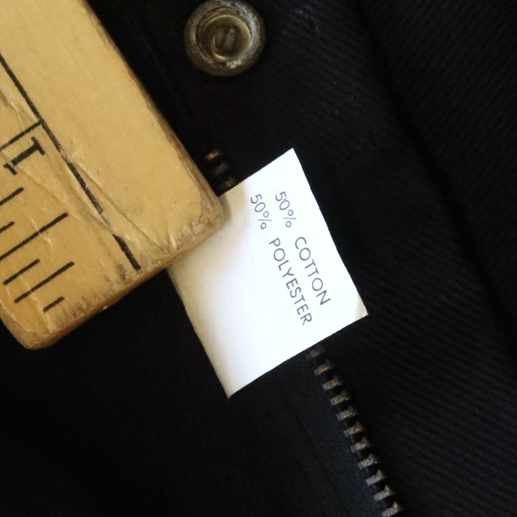 Ben Davis VINTAGE Ben Davis Work Pants Union Made in USA Yellow Tag Size 38 Black Pants Mens Size US 38 / EU 54 - 6 Thumbnail