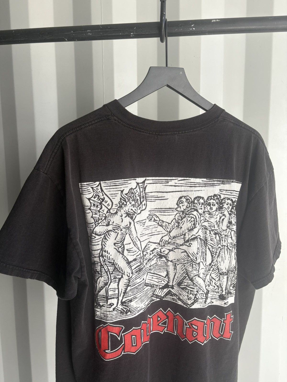 Band Tees Morbid Angel Thrashed Sun Faded Distressed ERD GRUNGE WCC Size US XL / EU 56 / 4 - 5 Thumbnail