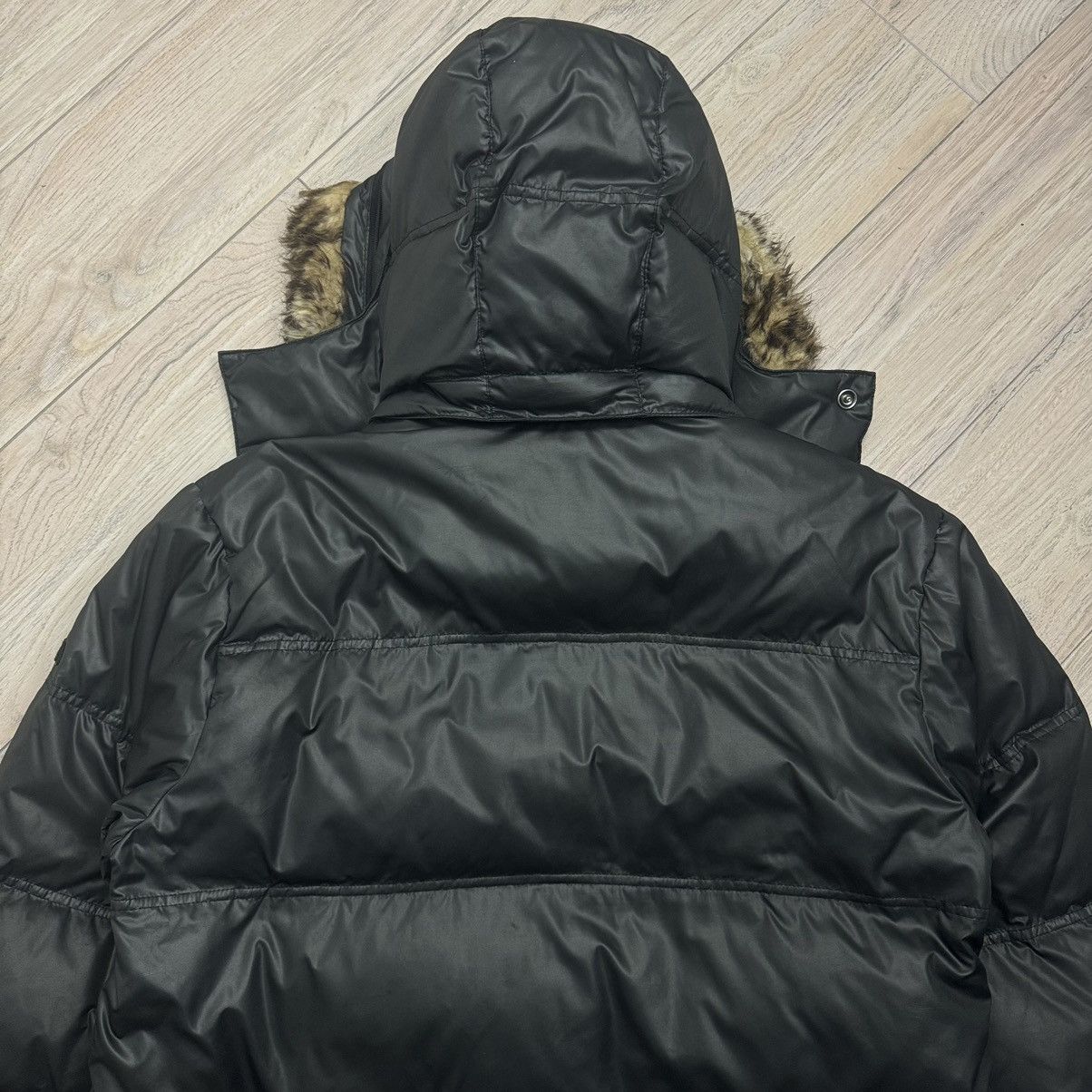 Fila Vintage Fila Rare Y2K Fur Drill Down Filled Puffer Jacket Size US M / EU 48-50 / 2 - 16 Thumbnail
