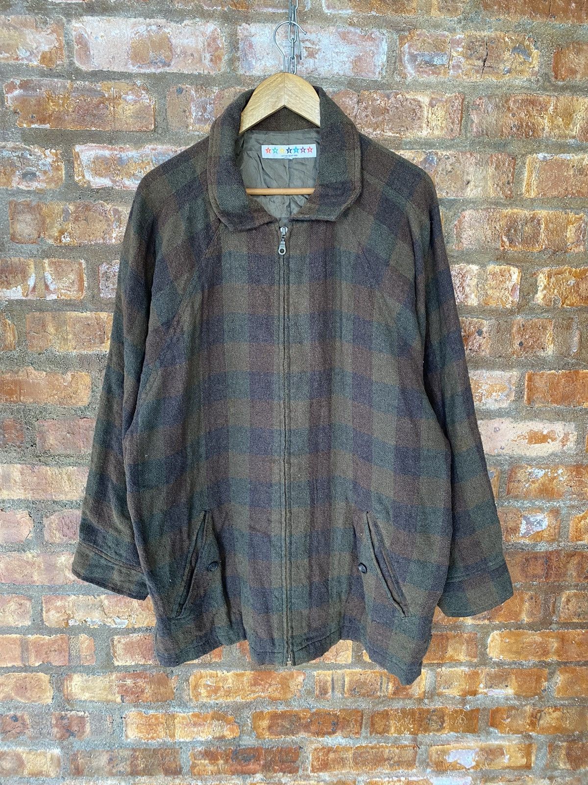 Swagger AW1999 Checked wool jacket Size US XL / EU 56 / 4 - 2 Thumbnail