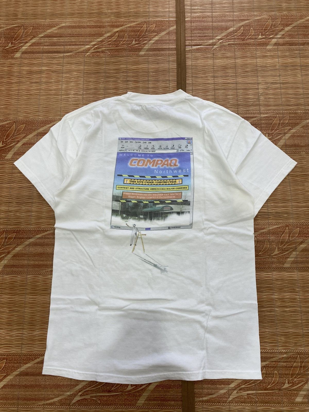 Hanes × Vintage Compaq Interenet Tees Size US M / EU 48-50 / 2 - 1 Thumbnail
