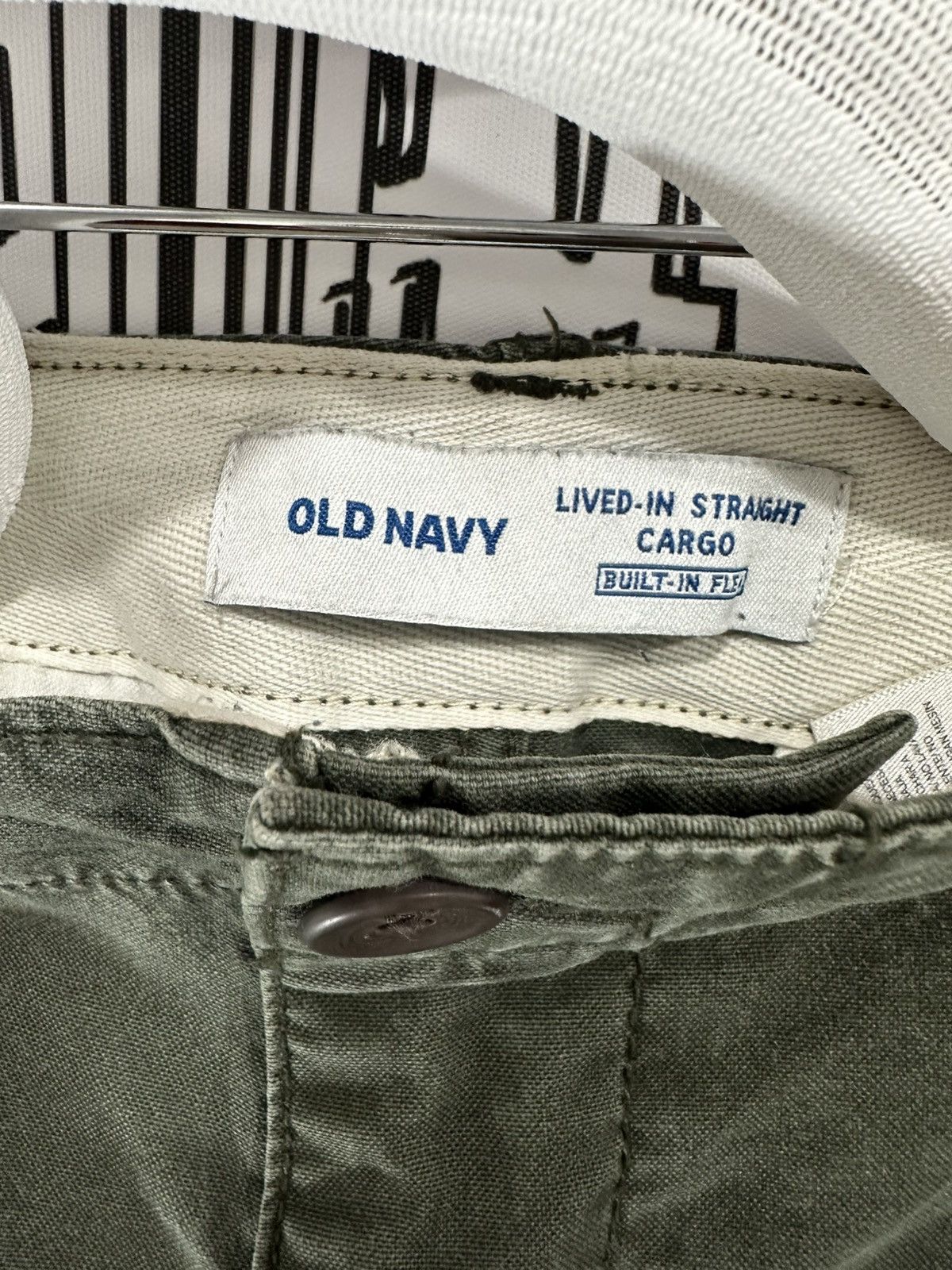 Old Navy Vintage Old Navy Cargo Pants Dark Green size 34x34 Size US 34 / EU 50 - 4 Thumbnail
