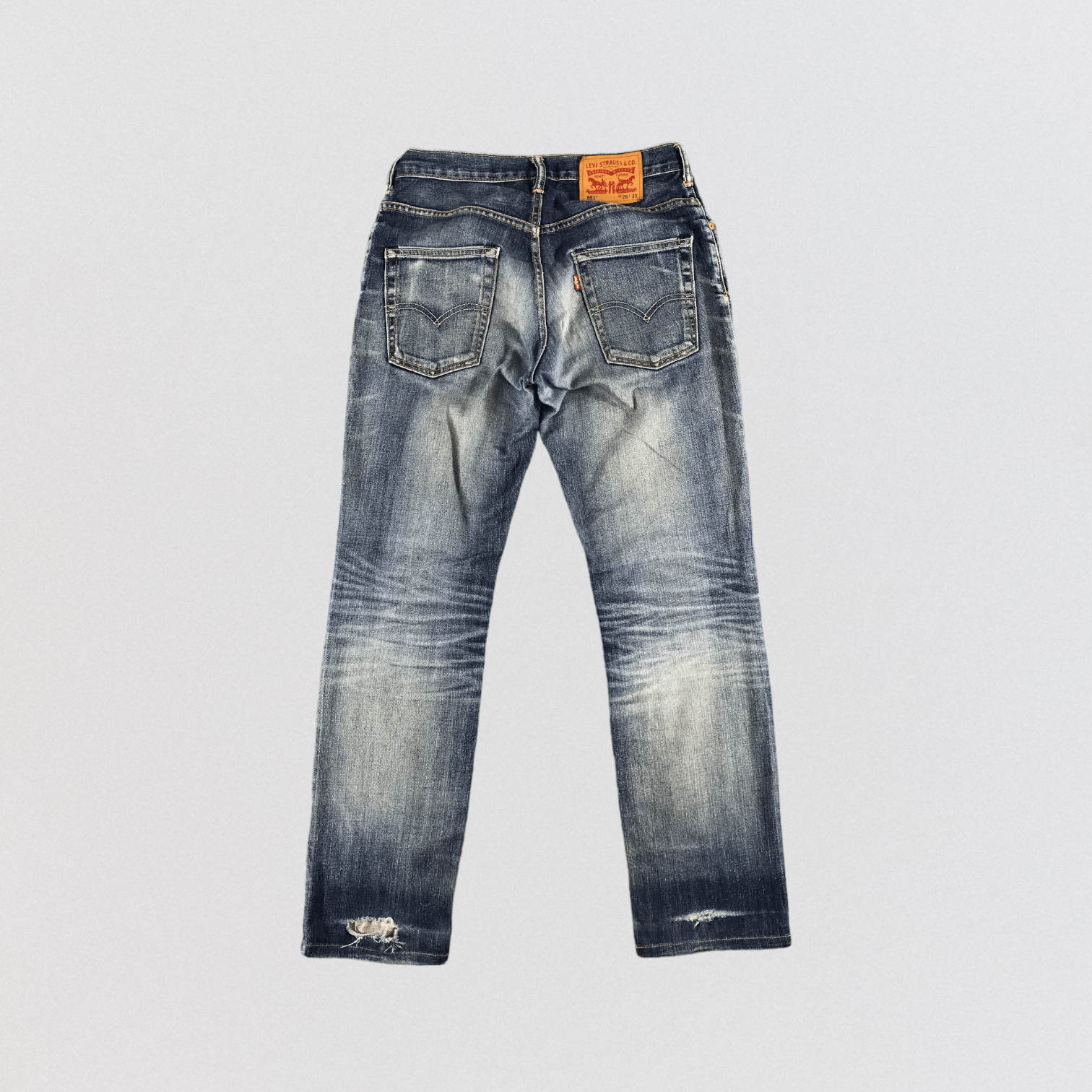 Levi's × Vintage Vintage Levis 551 Jeans-JM476 Size US 30 / EU 46 - 3 Thumbnail