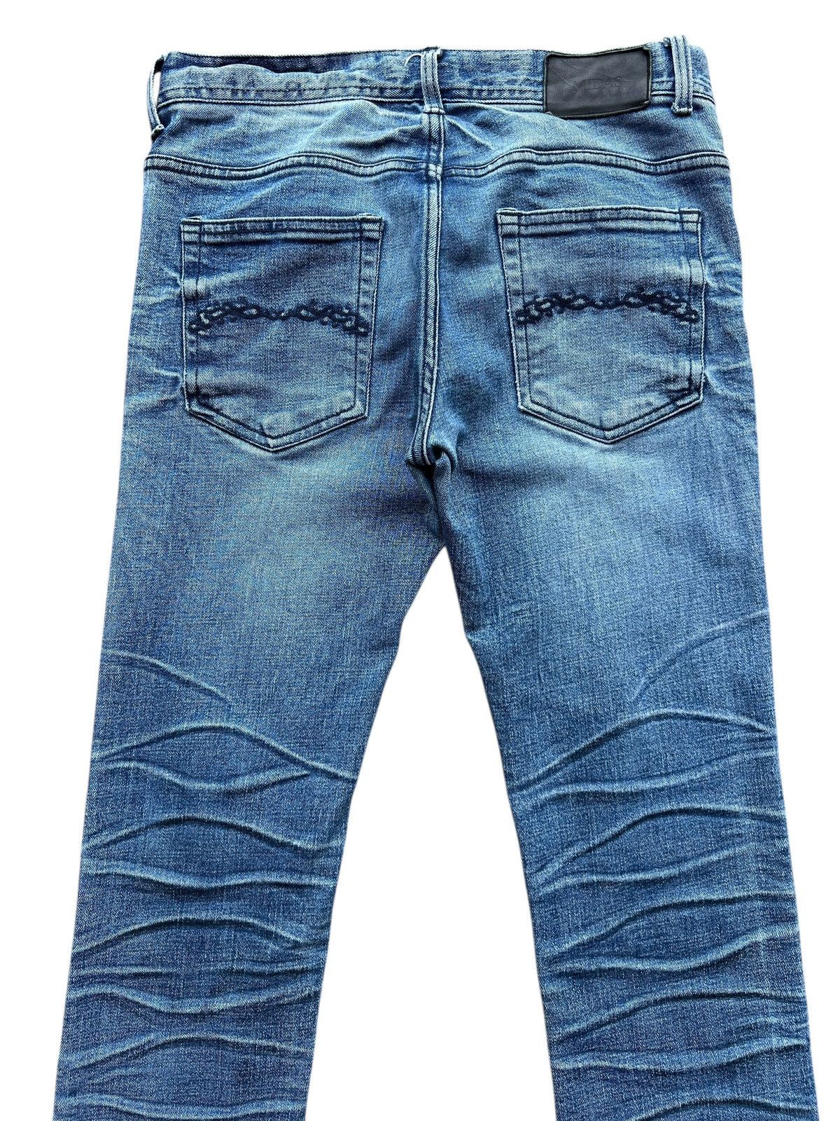 GOSTAR DE FUGA Midas Skinny Fit Stretched Denim Jeans 32x35 Size US 32 / EU 48 - 5 Thumbnail